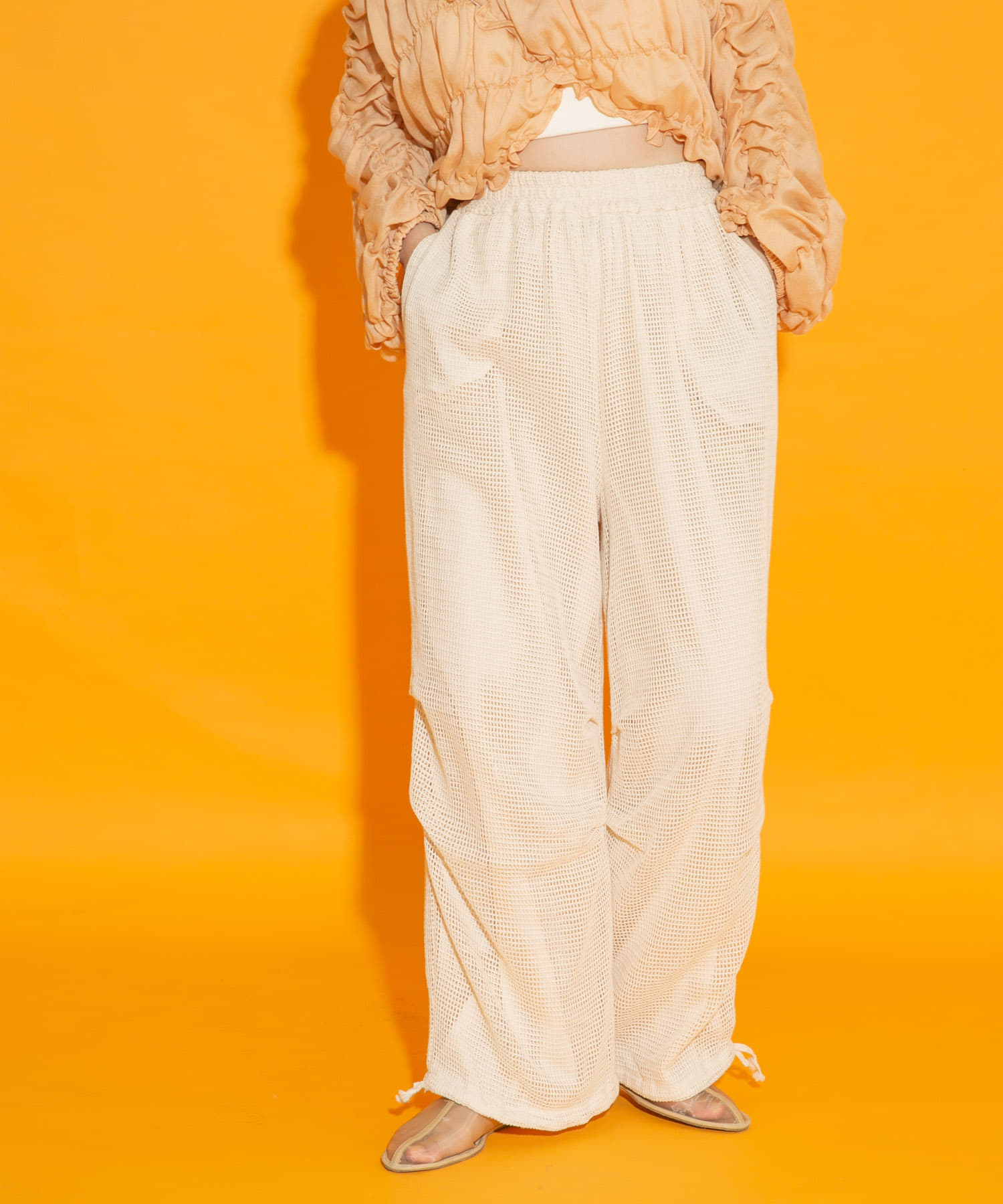 身長：160cm サイズ：one