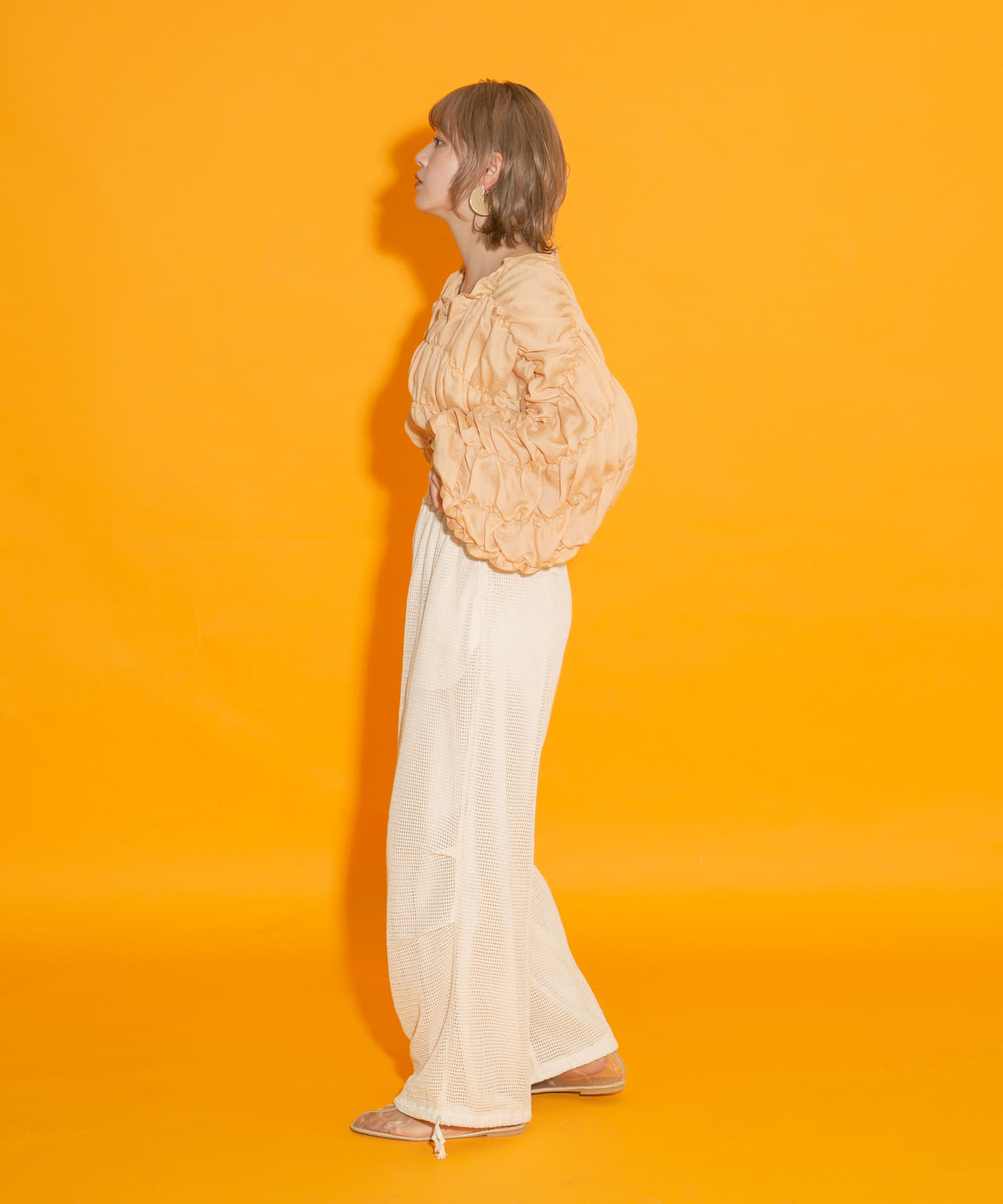 身長：160cm サイズ：one