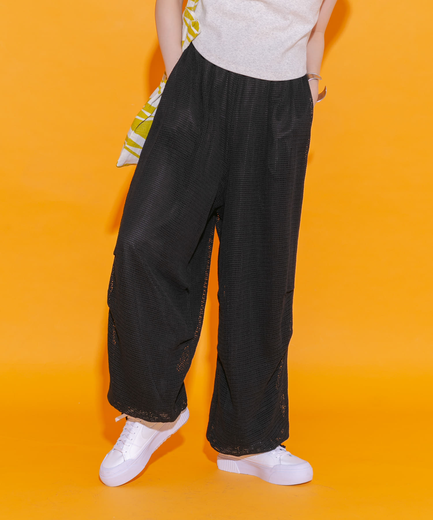 身長：160cm サイズ：one