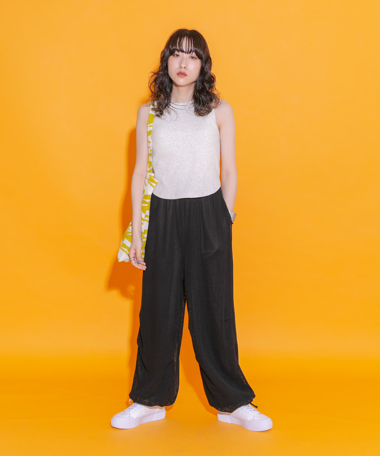 身長：160cm サイズ：one