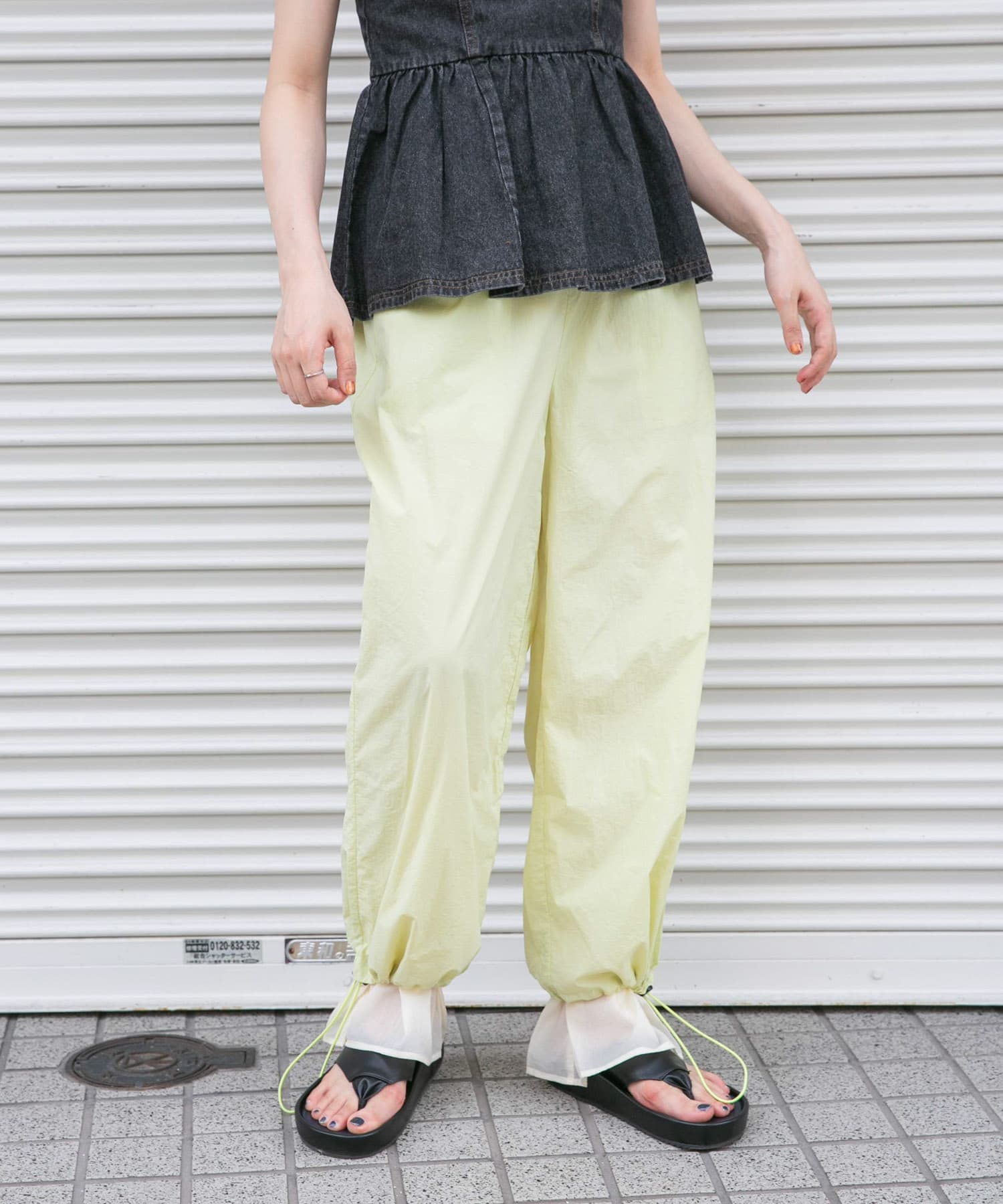 身長：160cm サイズ：one