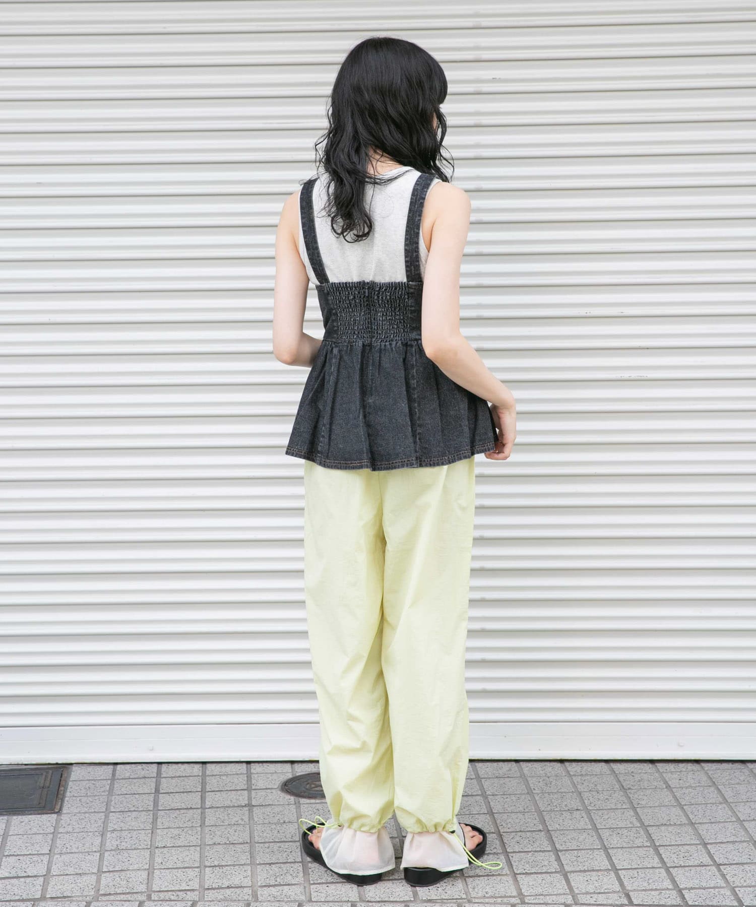 身長：160cm サイズ：one