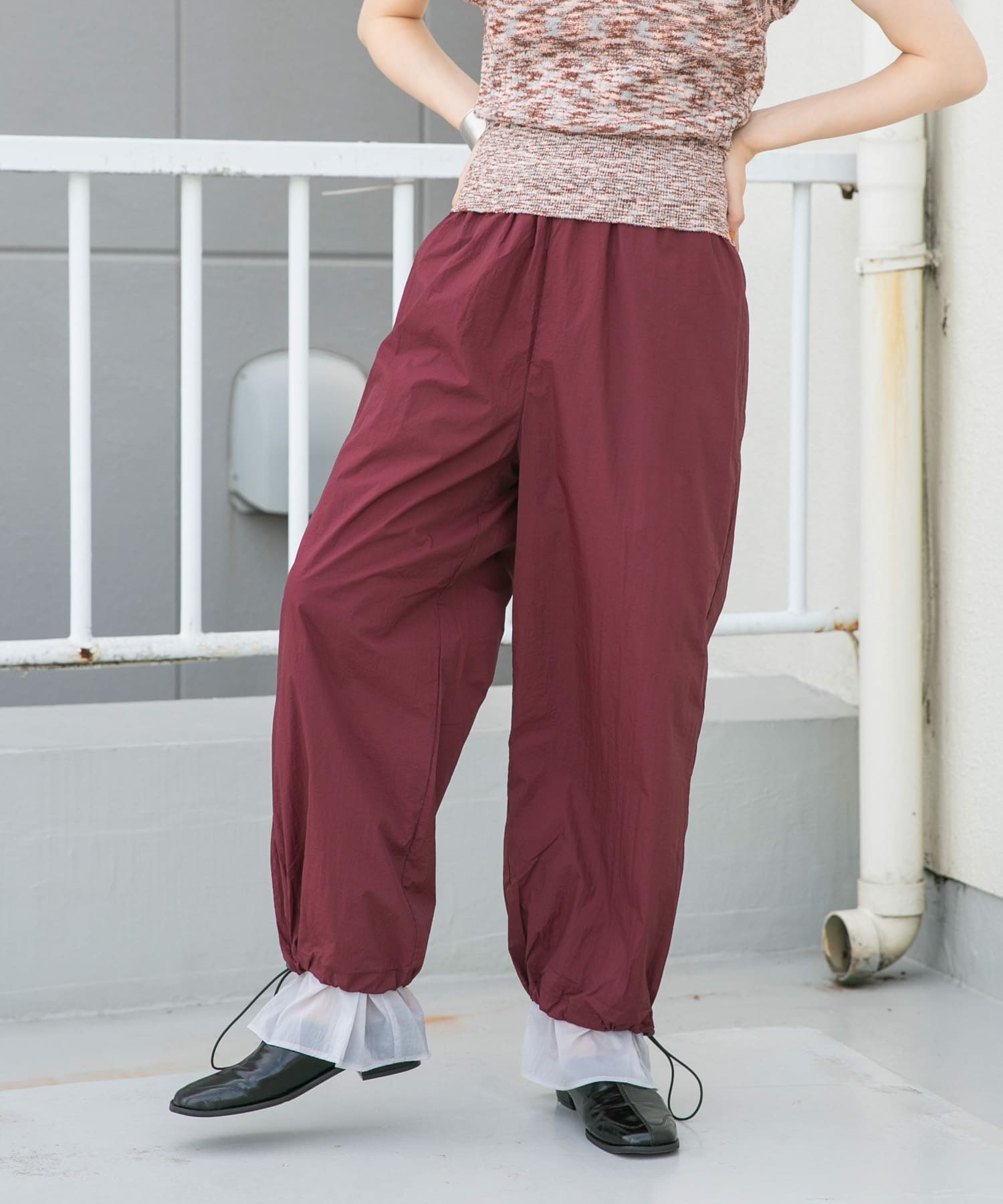 身長：160cm サイズ：one