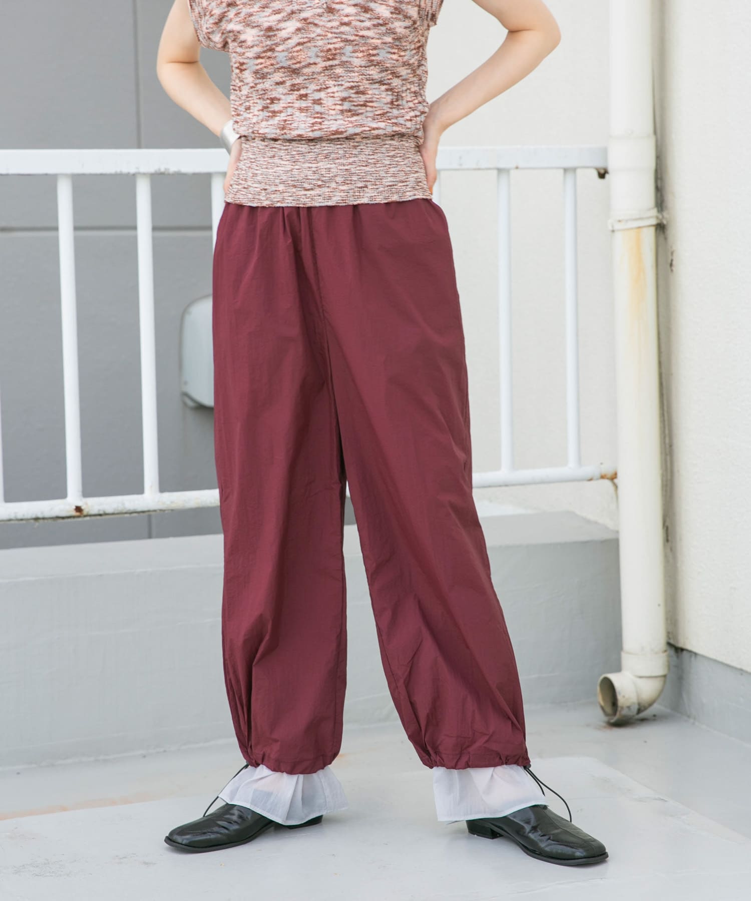 身長：160cm サイズ：one