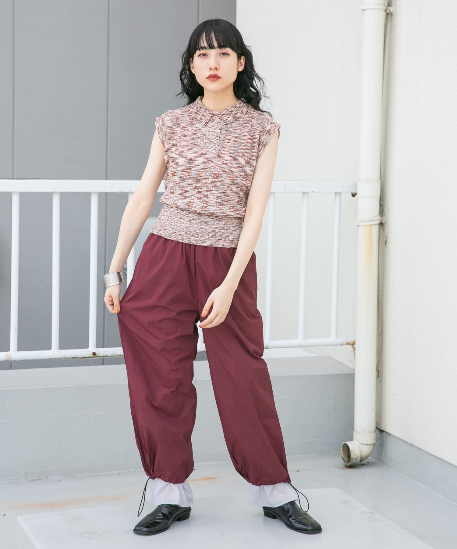 身長：160cm サイズ：one