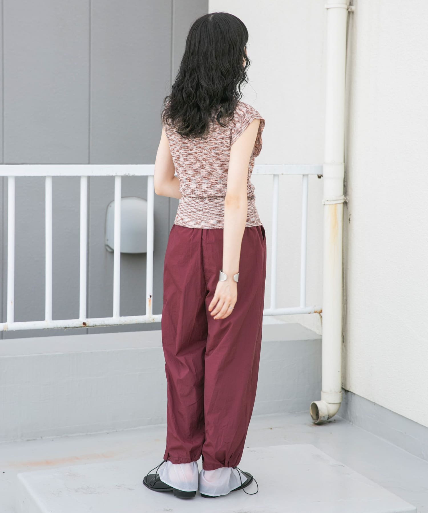 身長：160cm サイズ：one