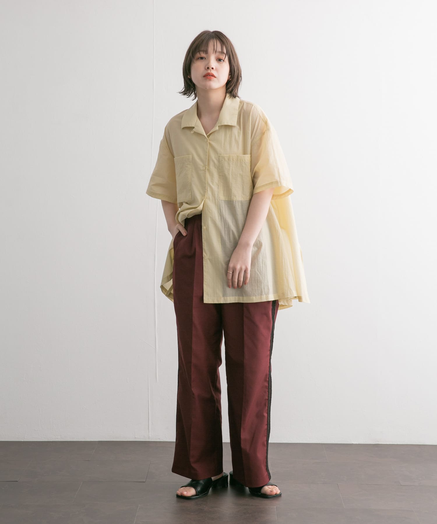 身長：160cm サイズ：36