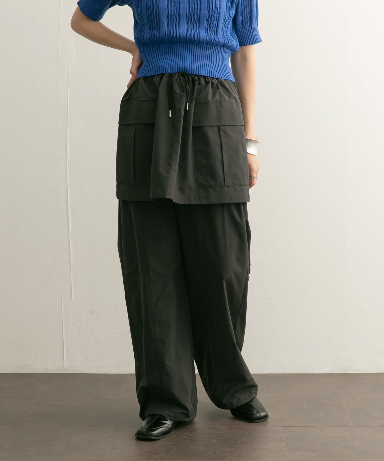 身長：160cm サイズ：one