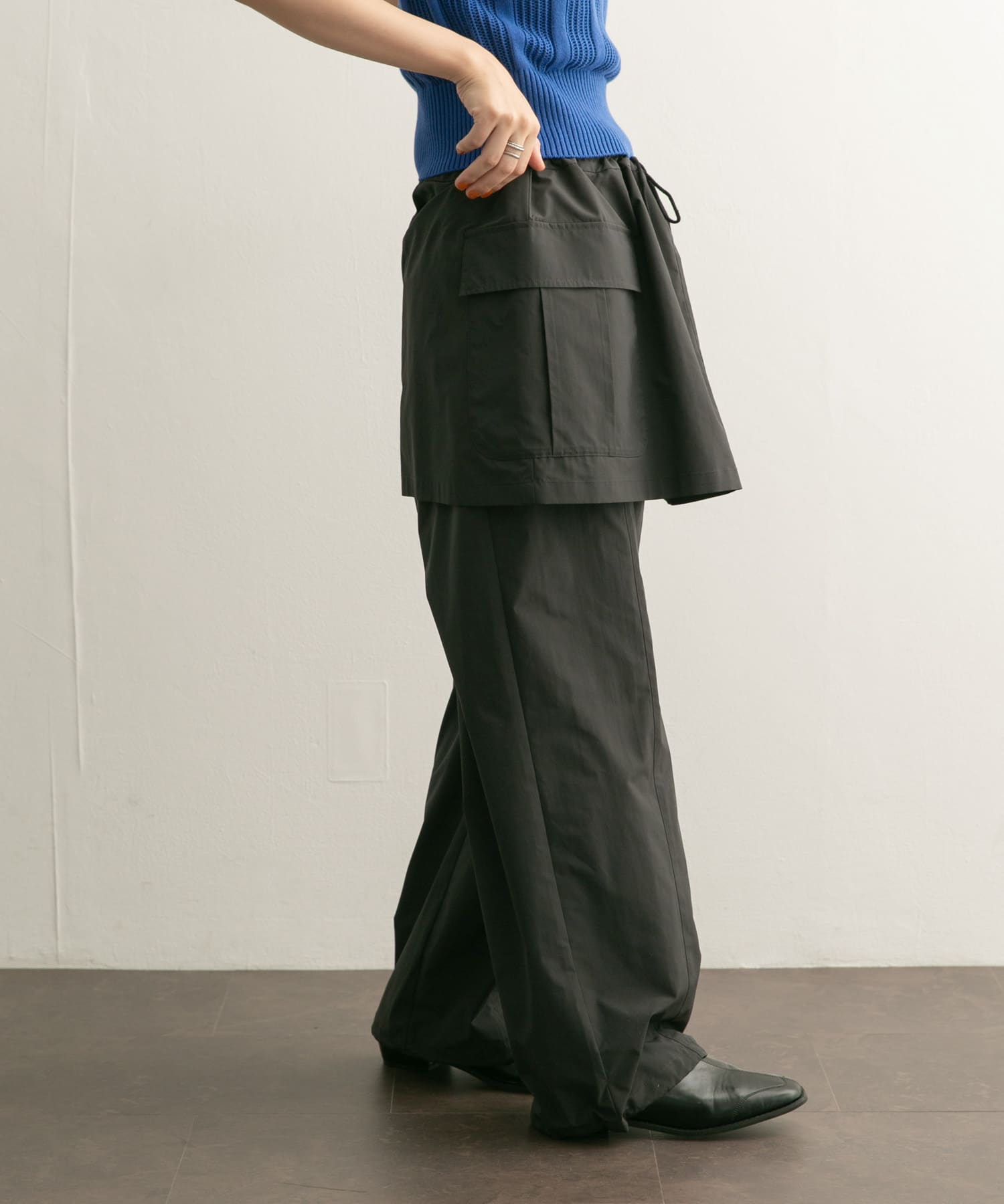 身長：160cm サイズ：one