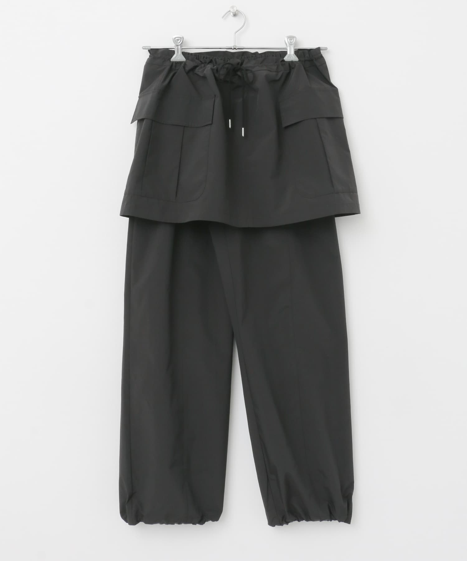 スカートSETパラシュートパンツ CHARCOAL one