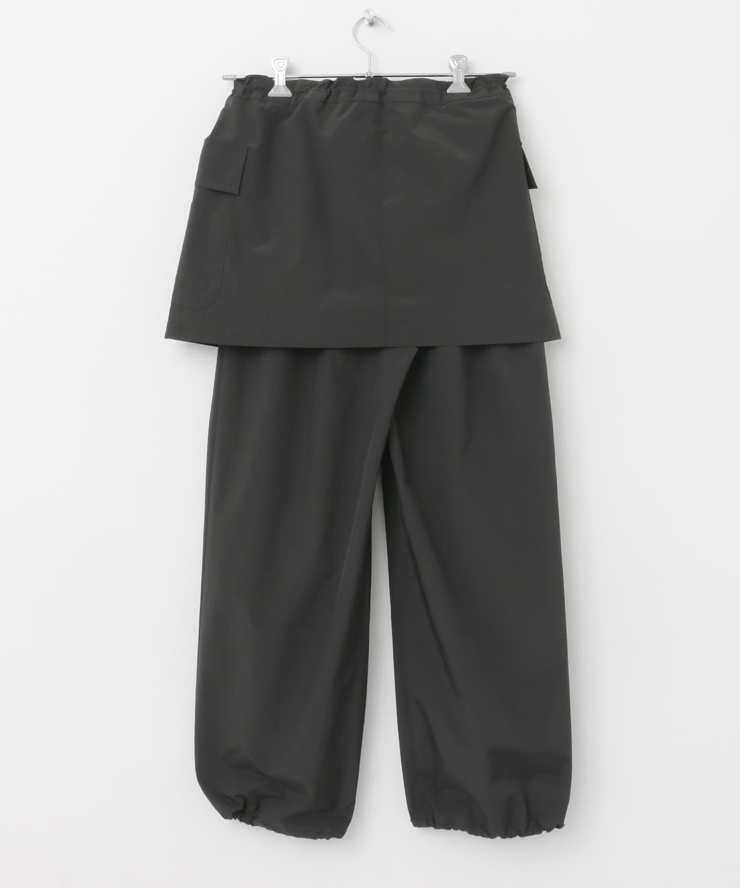 スカートSETパラシュートパンツ CHARCOAL one