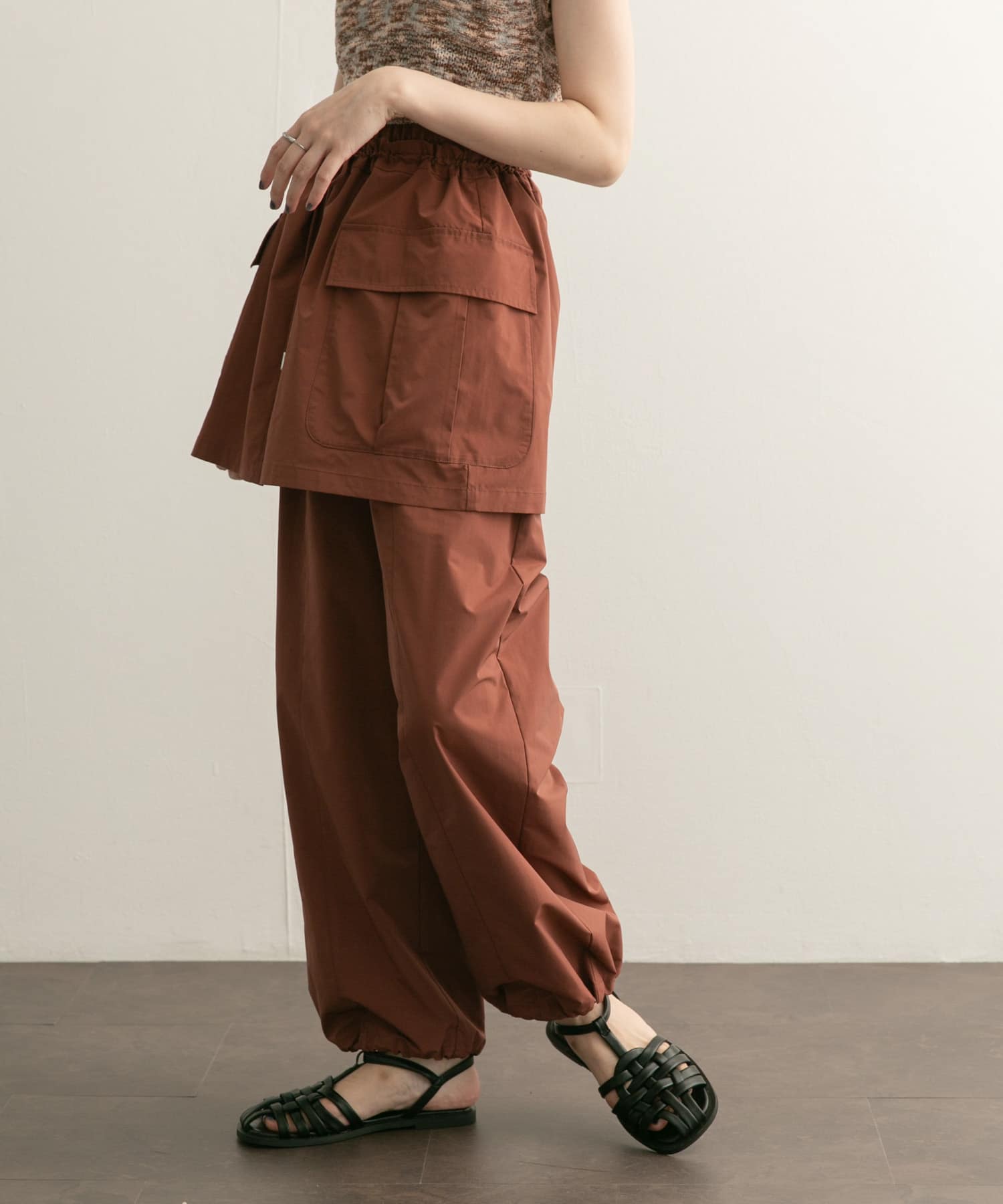 身長：160cm サイズ：one