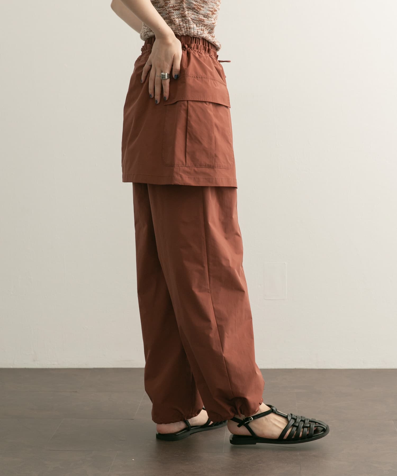 身長：160cm サイズ：one
