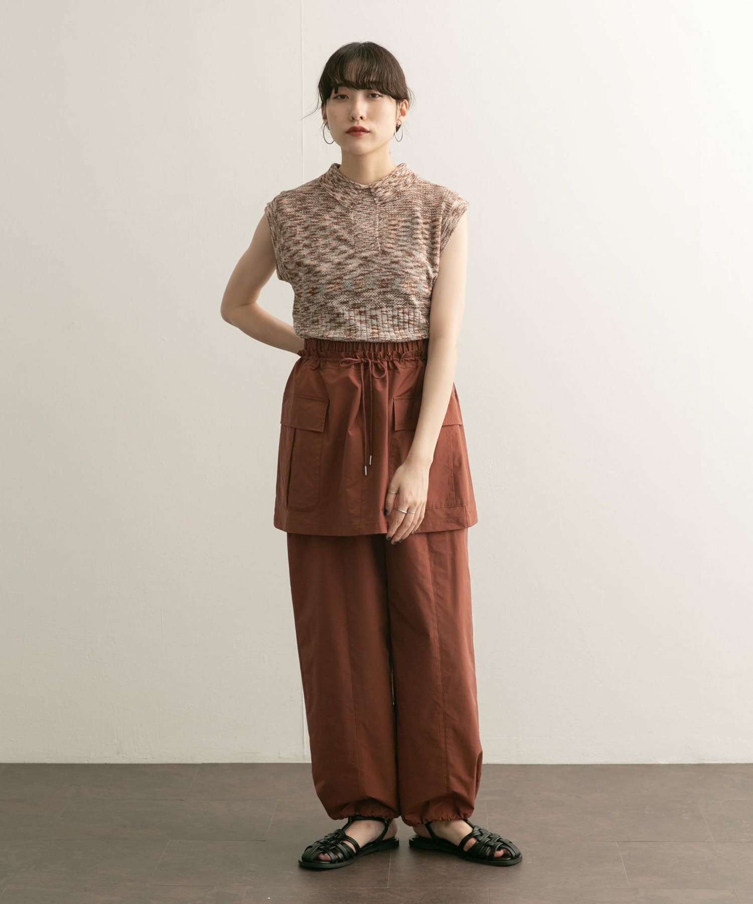 身長：160cm サイズ：one