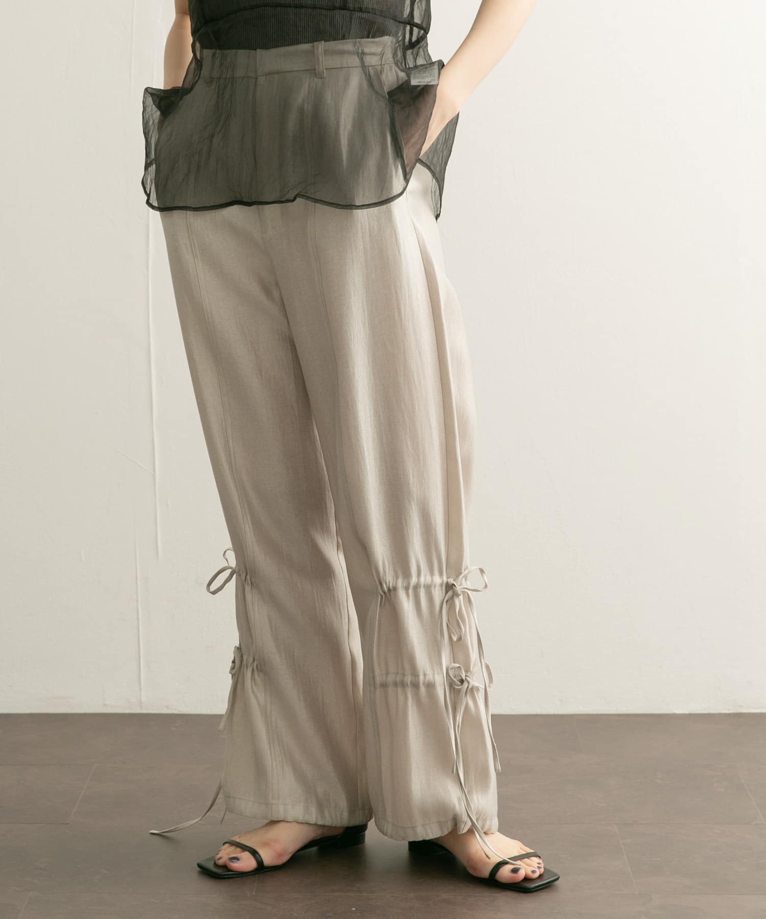 身長：160cm サイズ：one