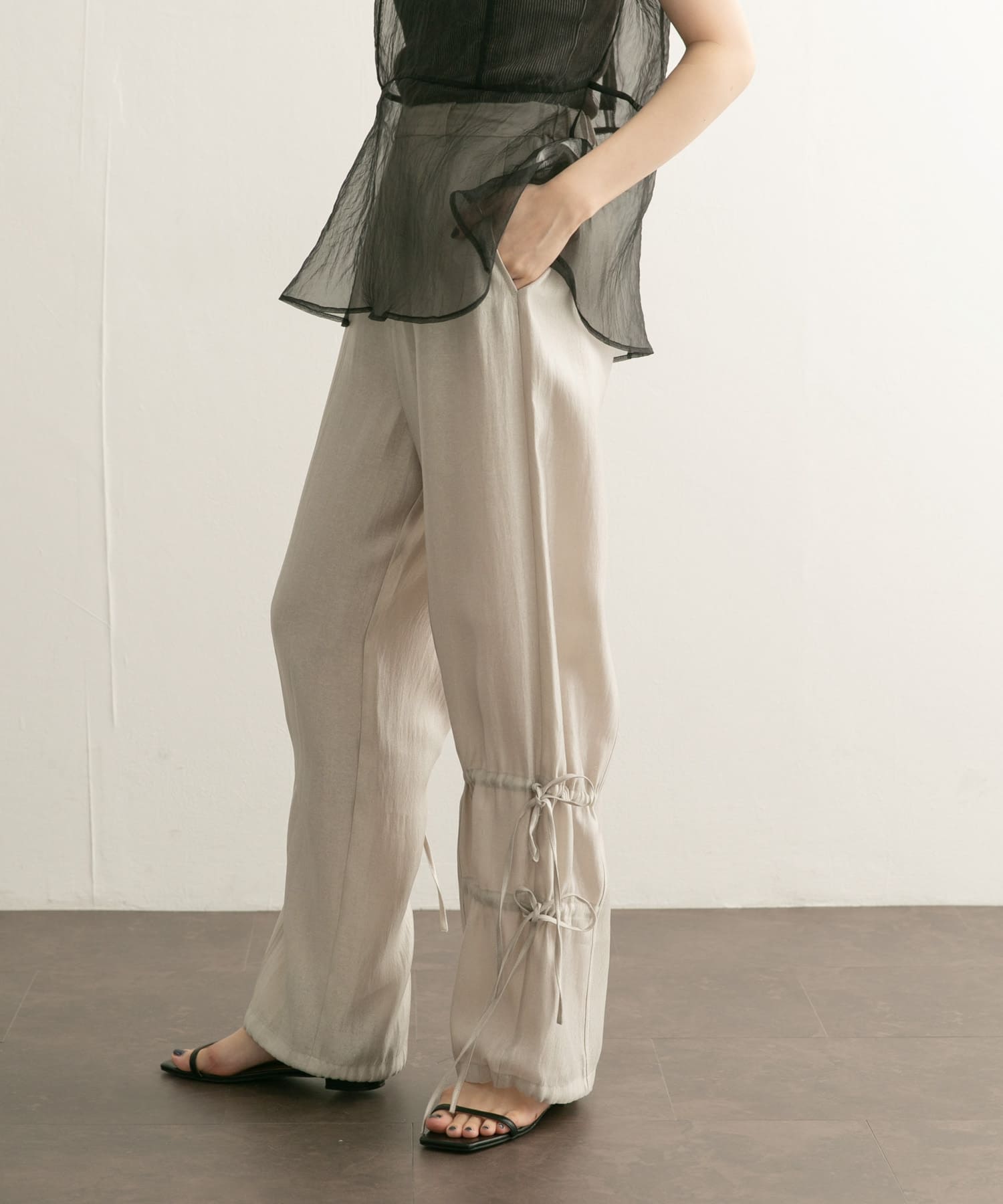 身長：160cm サイズ：one