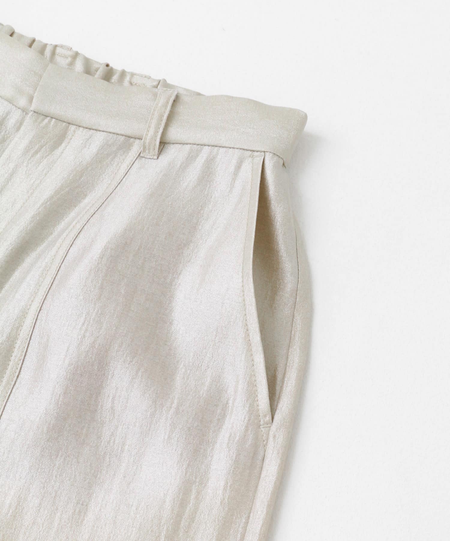 シャイニーリボンパンツ BEIGE one