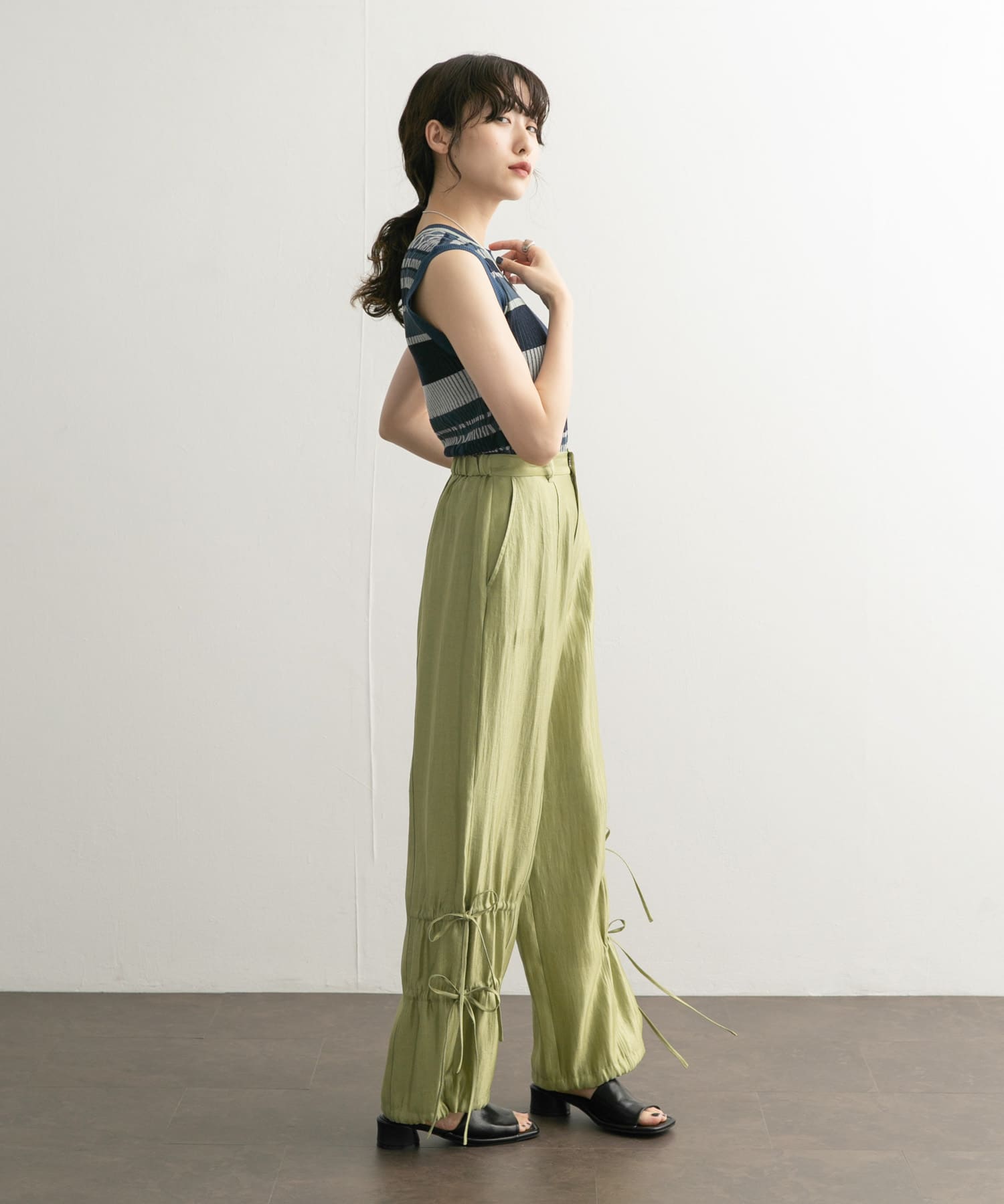 身長：160cm サイズ：one