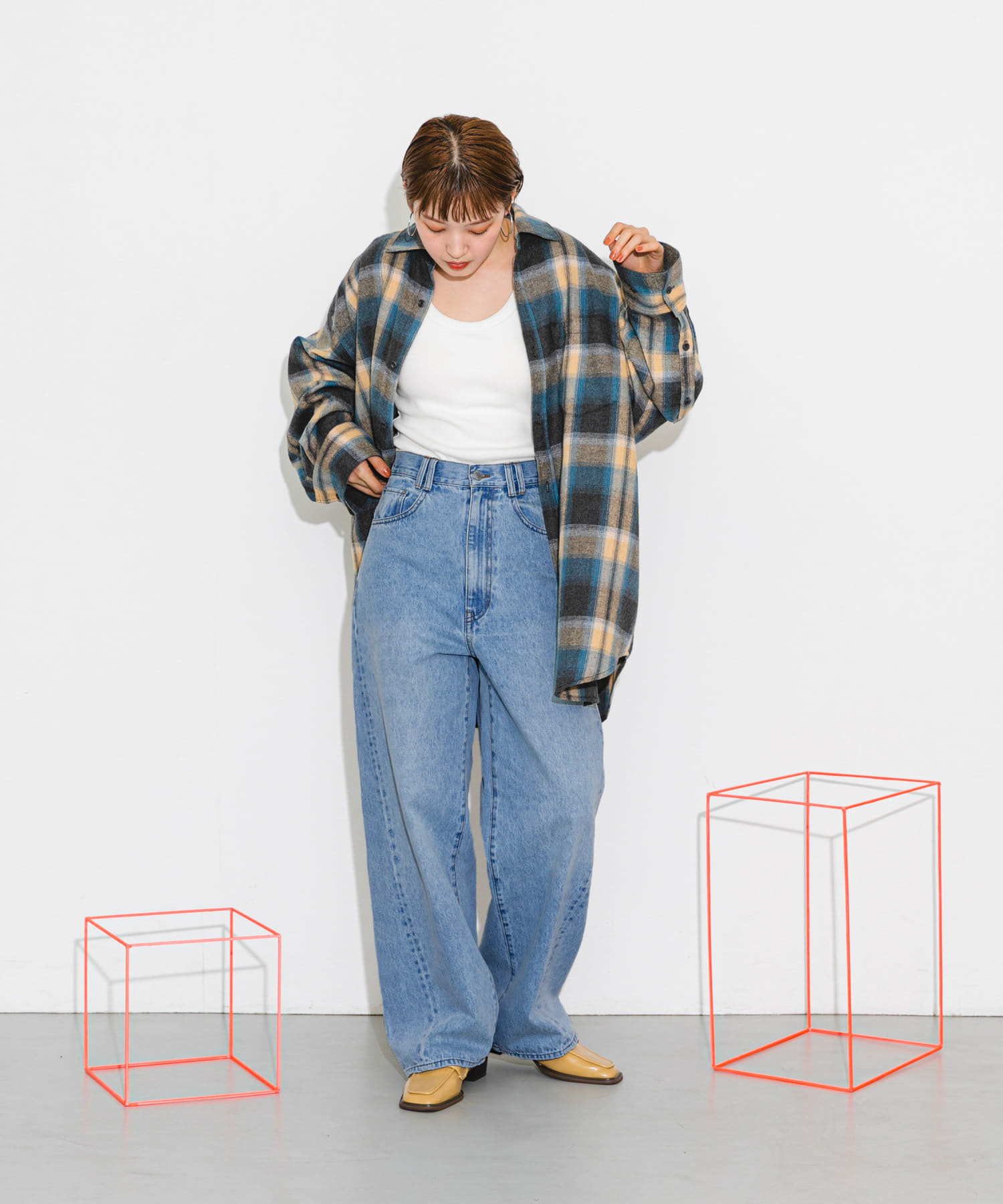 身長：160cm サイズ：36