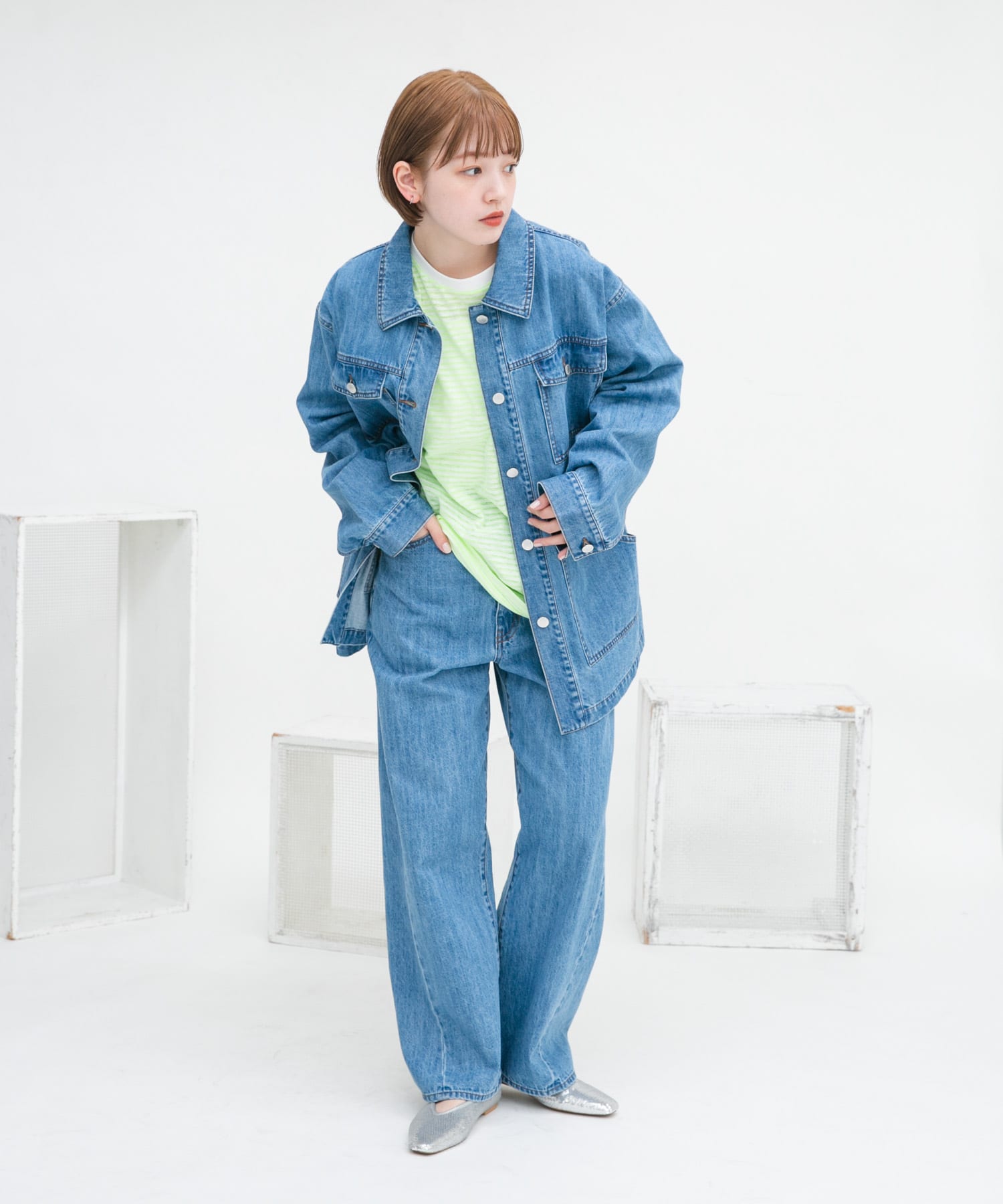 身長：160cm サイズ：36