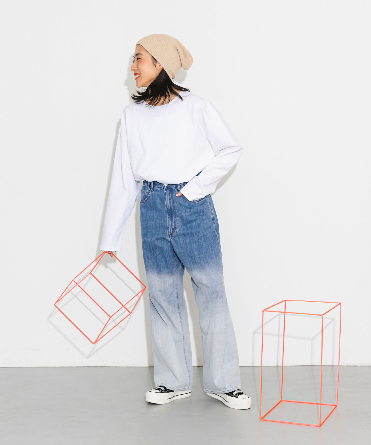 身長：160cm サイズ：36