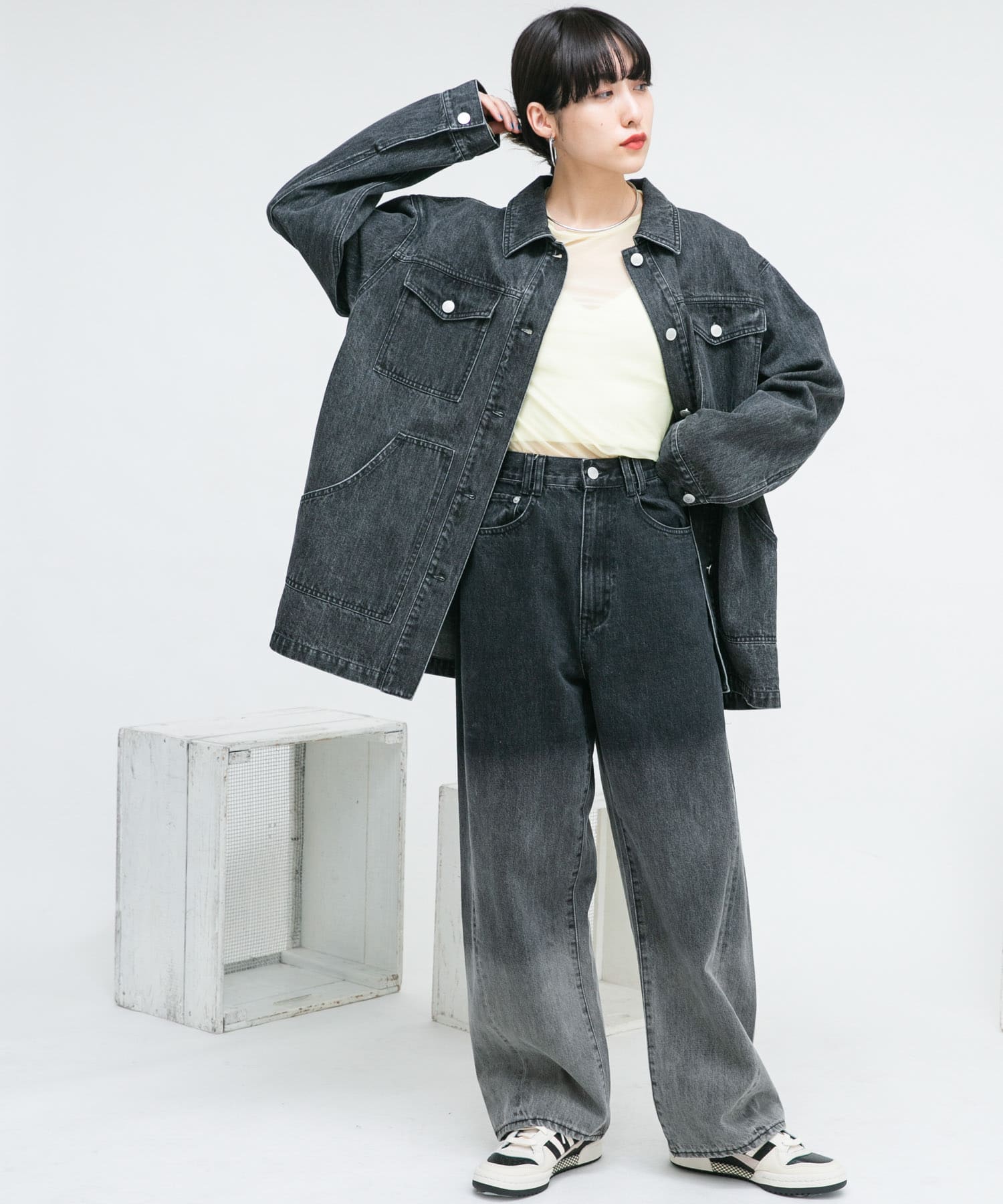 身長：160cm サイズ：36