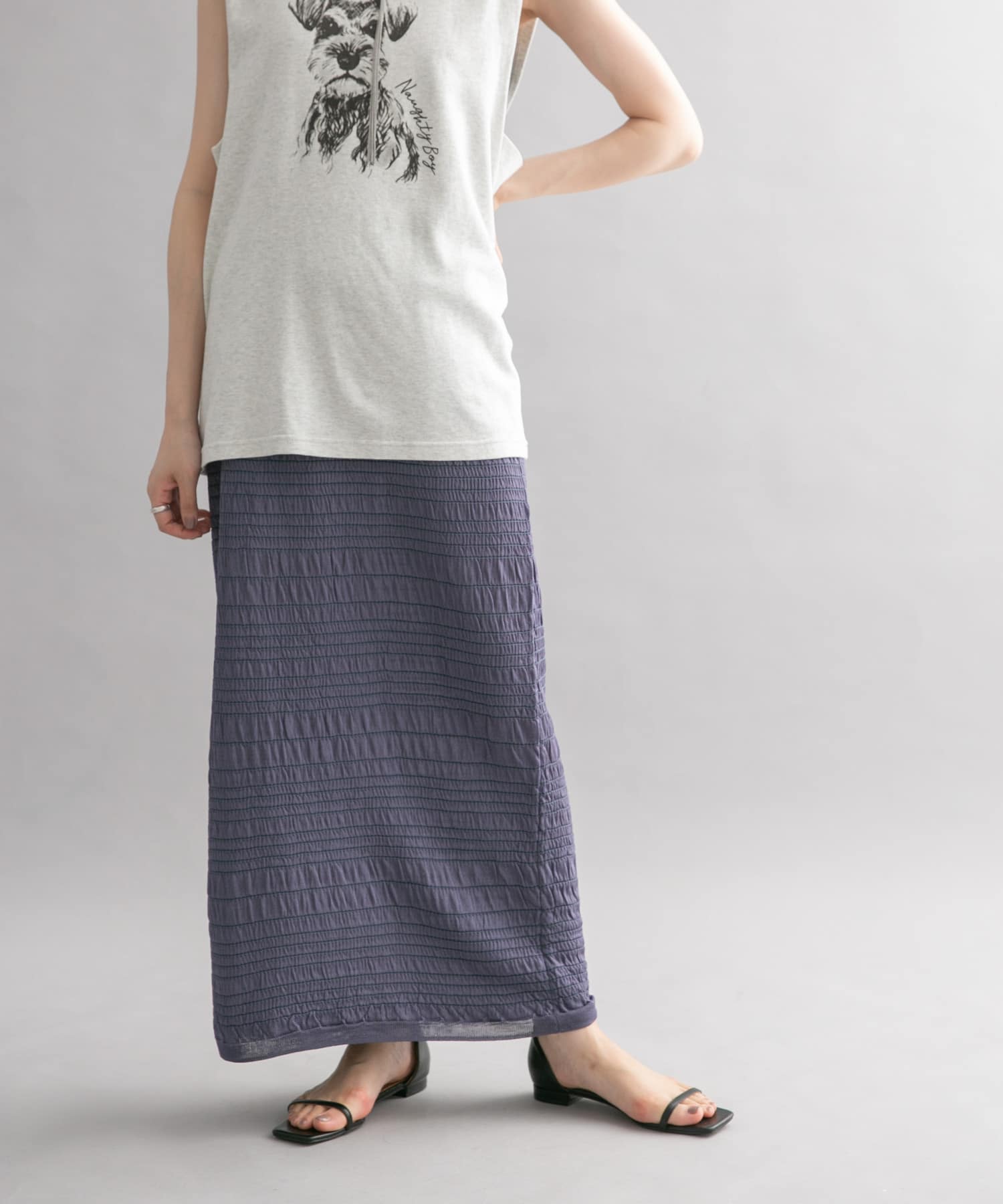身長：160cm サイズ：one