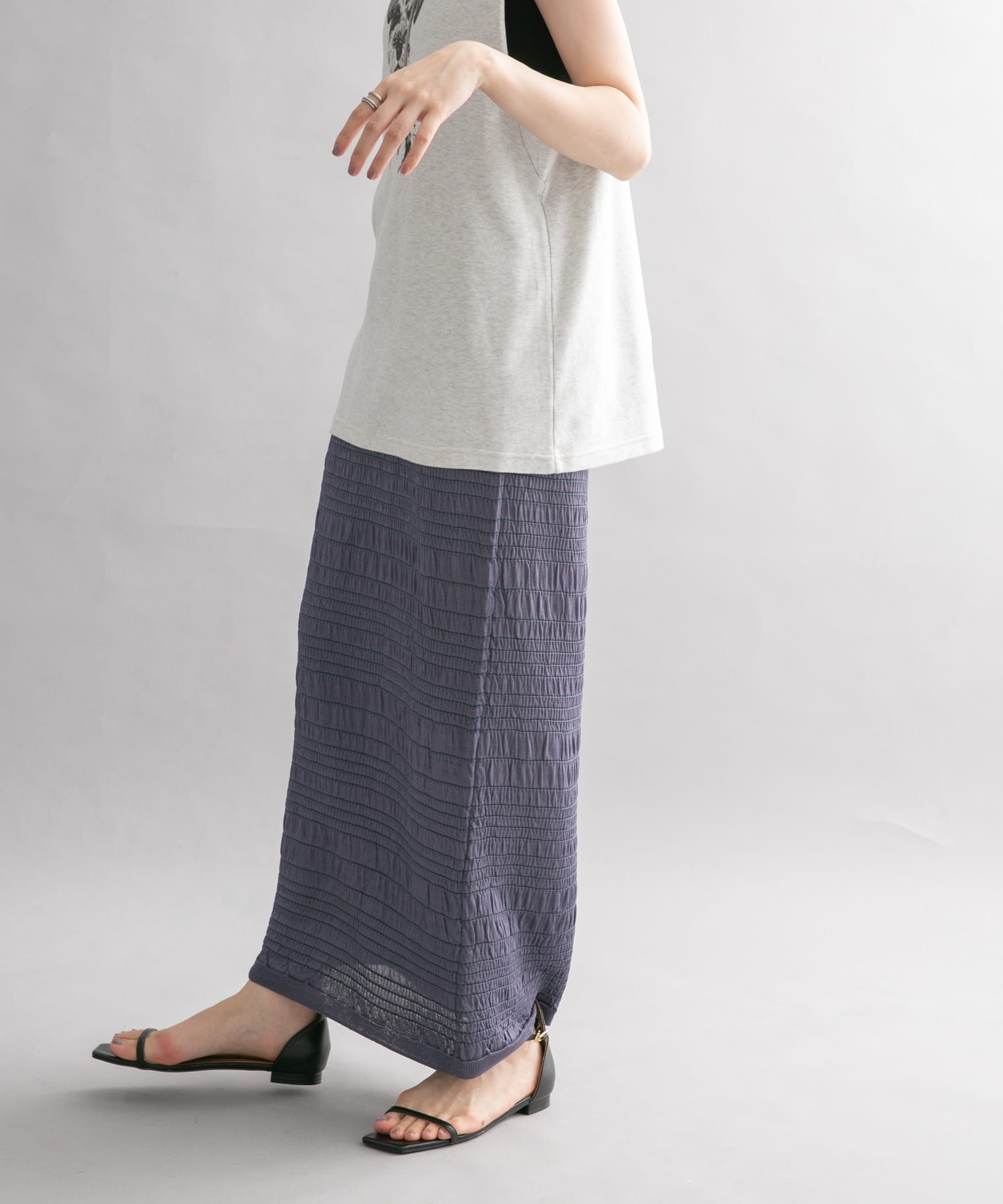 身長：160cm サイズ：one