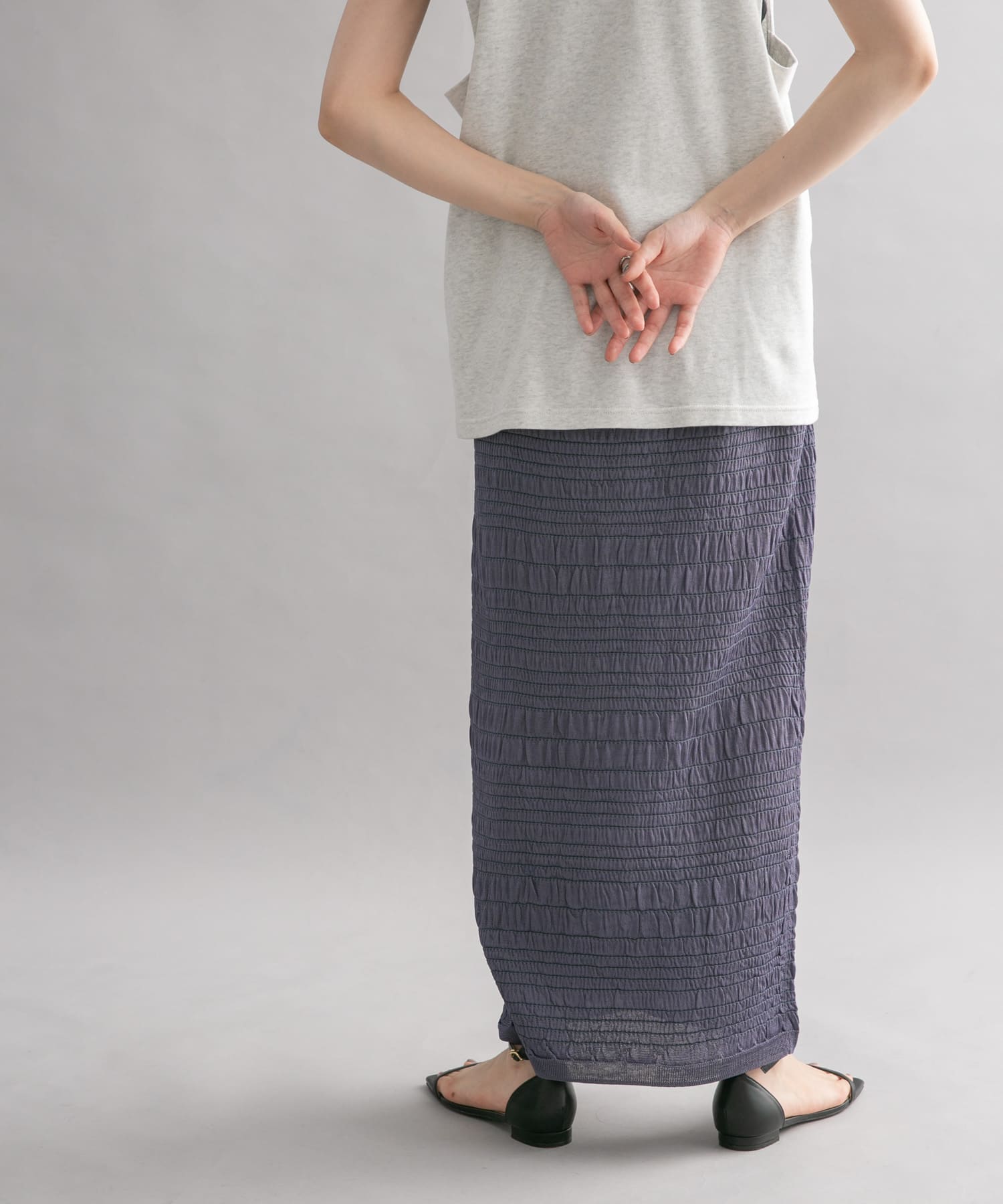 身長：160cm サイズ：one