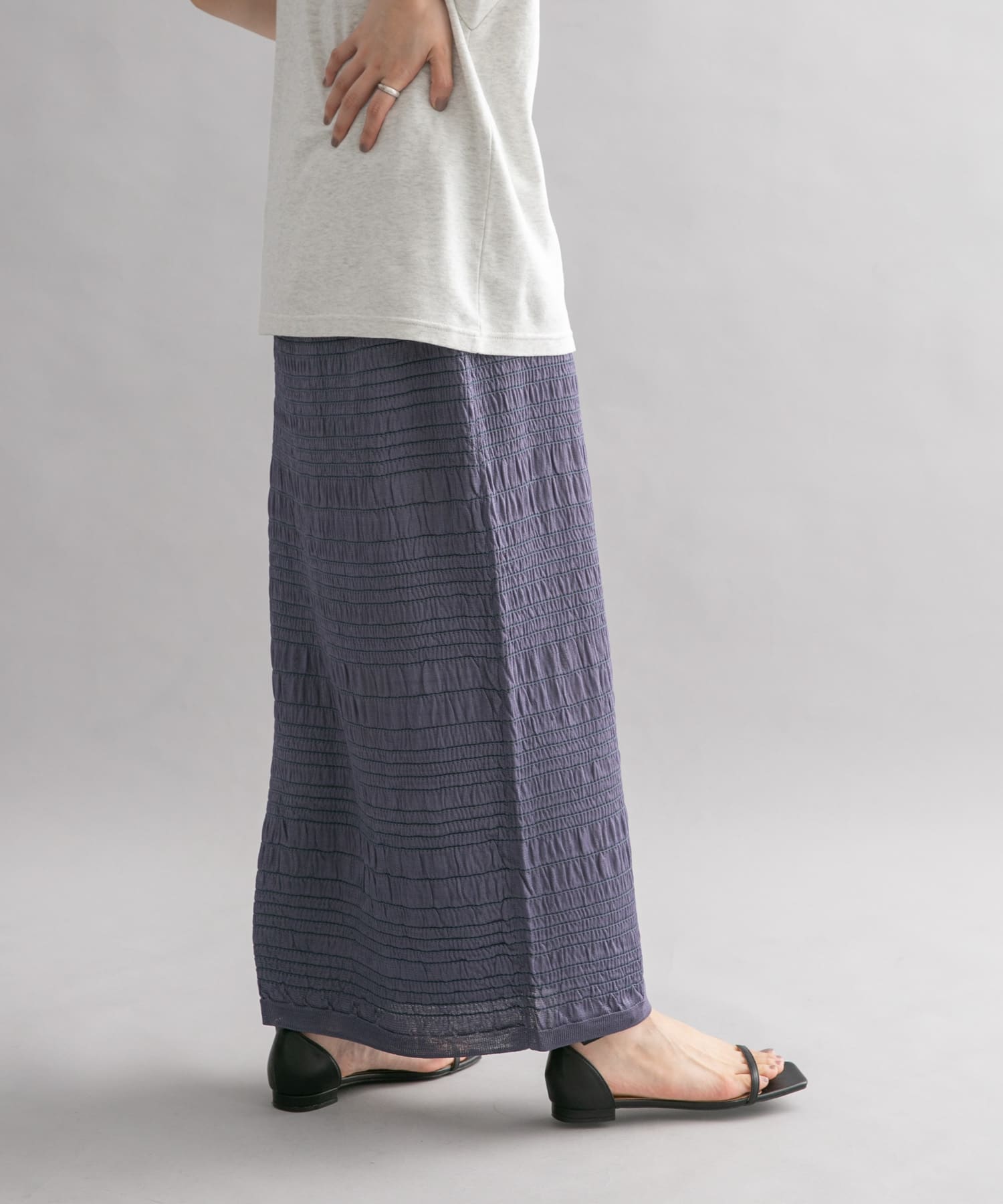 身長：160cm サイズ：one