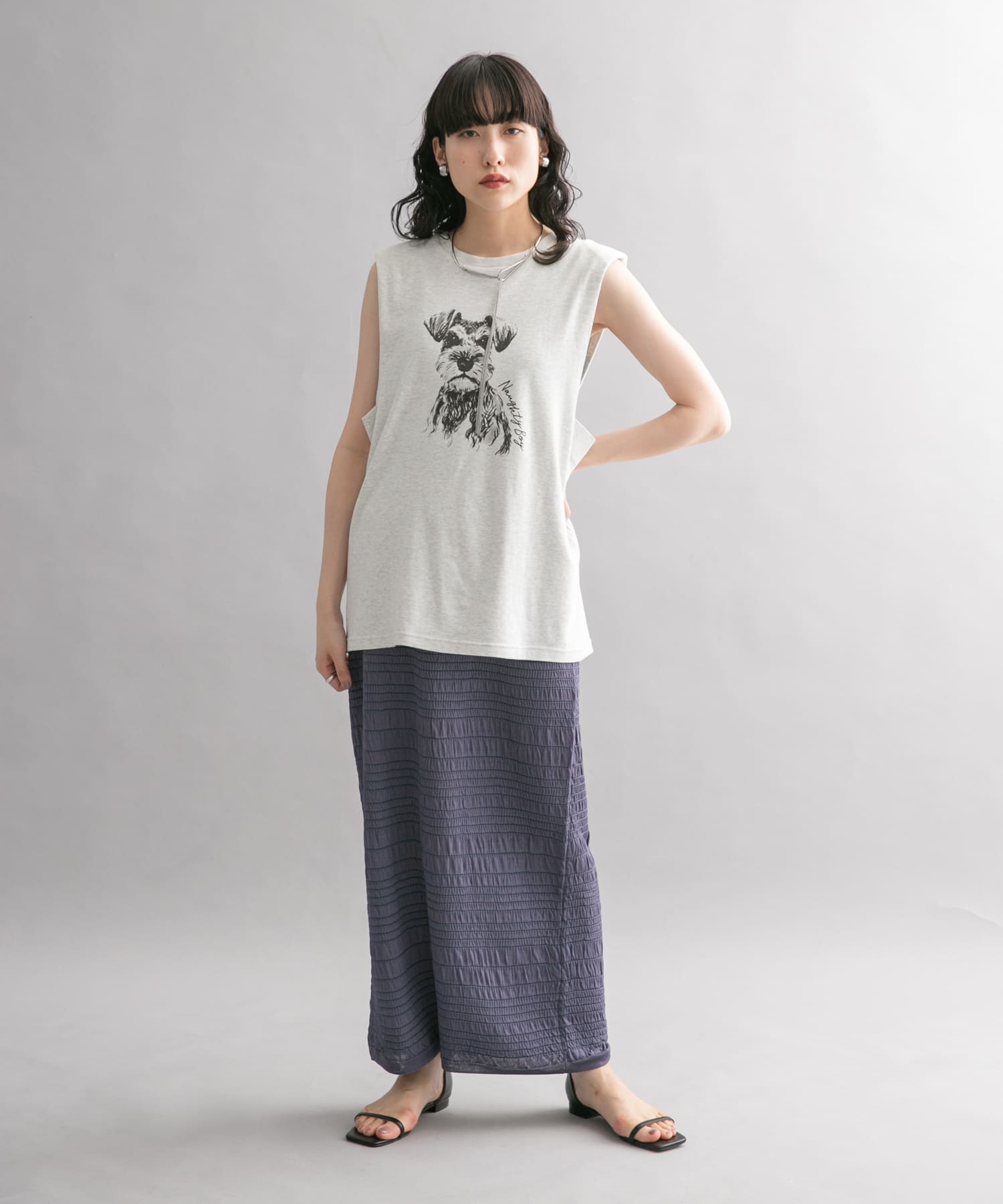 身長：160cm サイズ：one