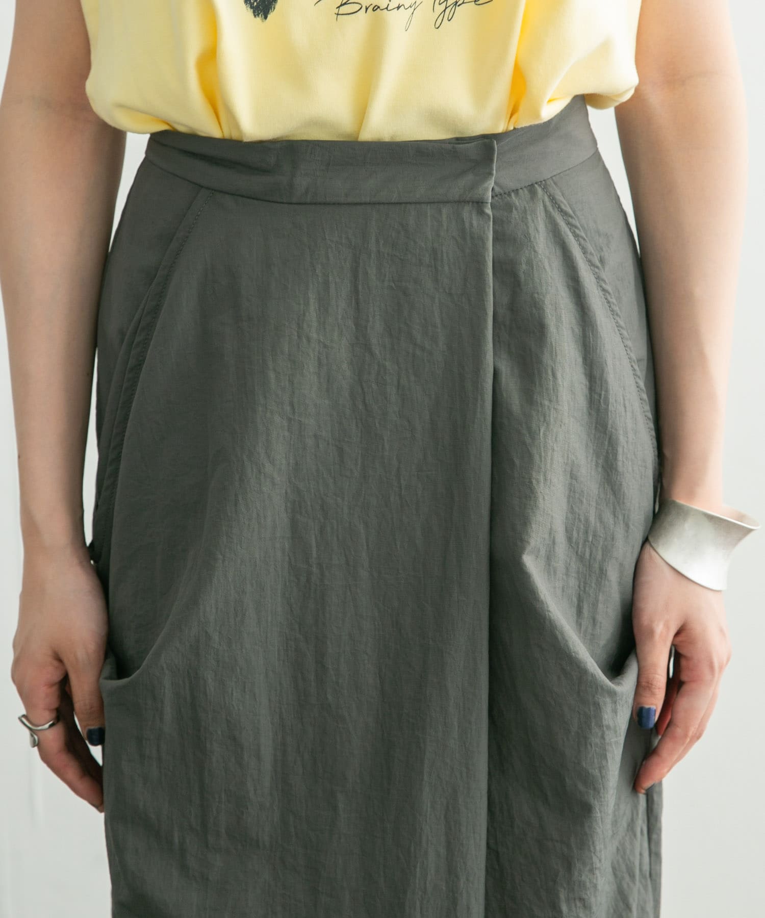 身長：160cm サイズ：one