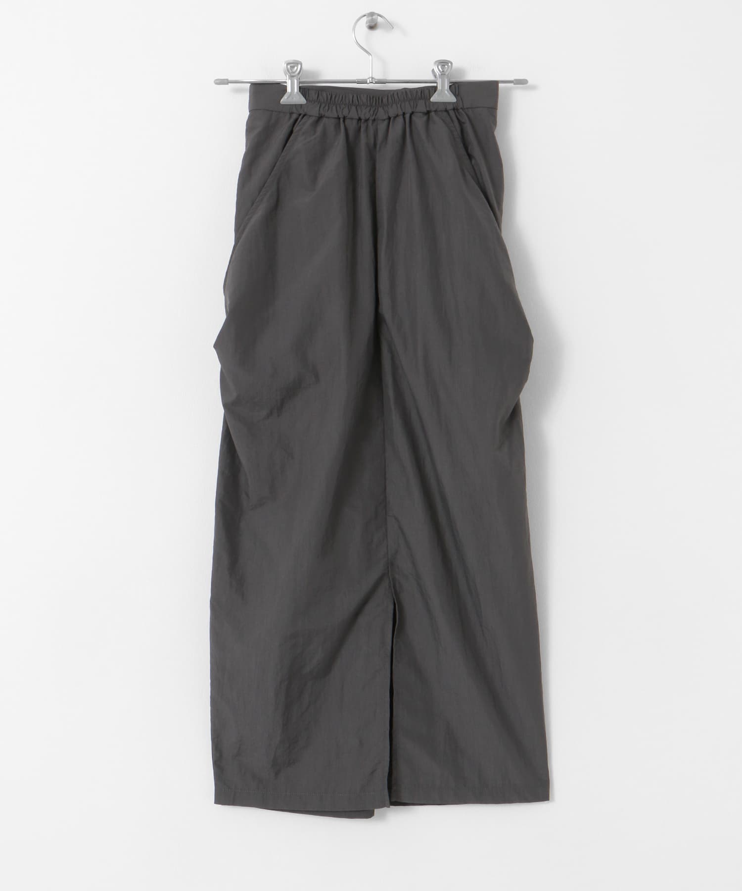 サイドタックデザインスカート CHARCOAL one