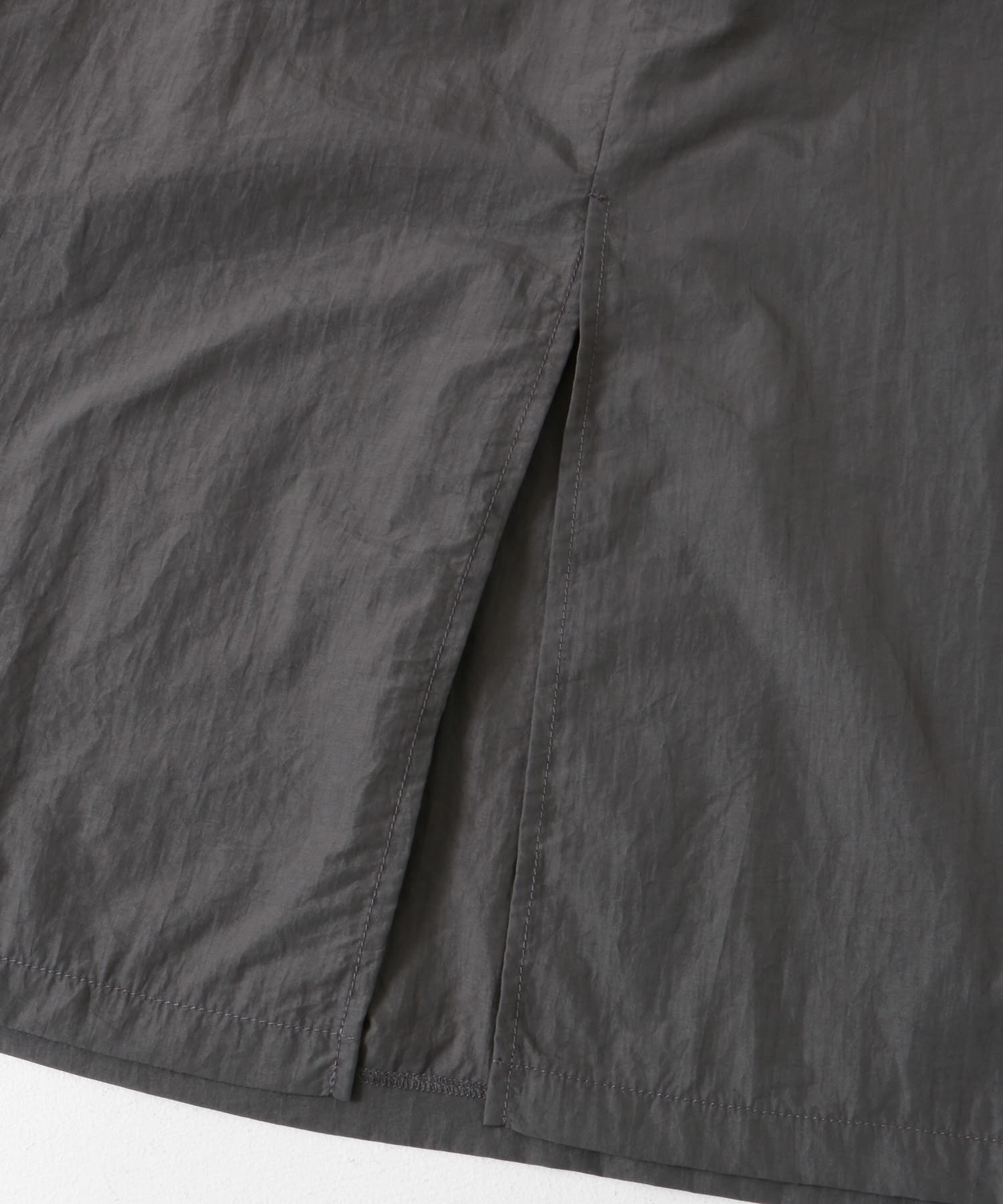 サイドタックデザインスカート CHARCOAL one