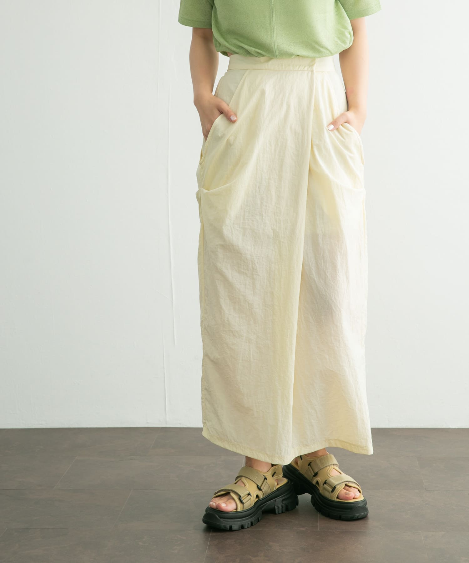 身長：160cm サイズ：one