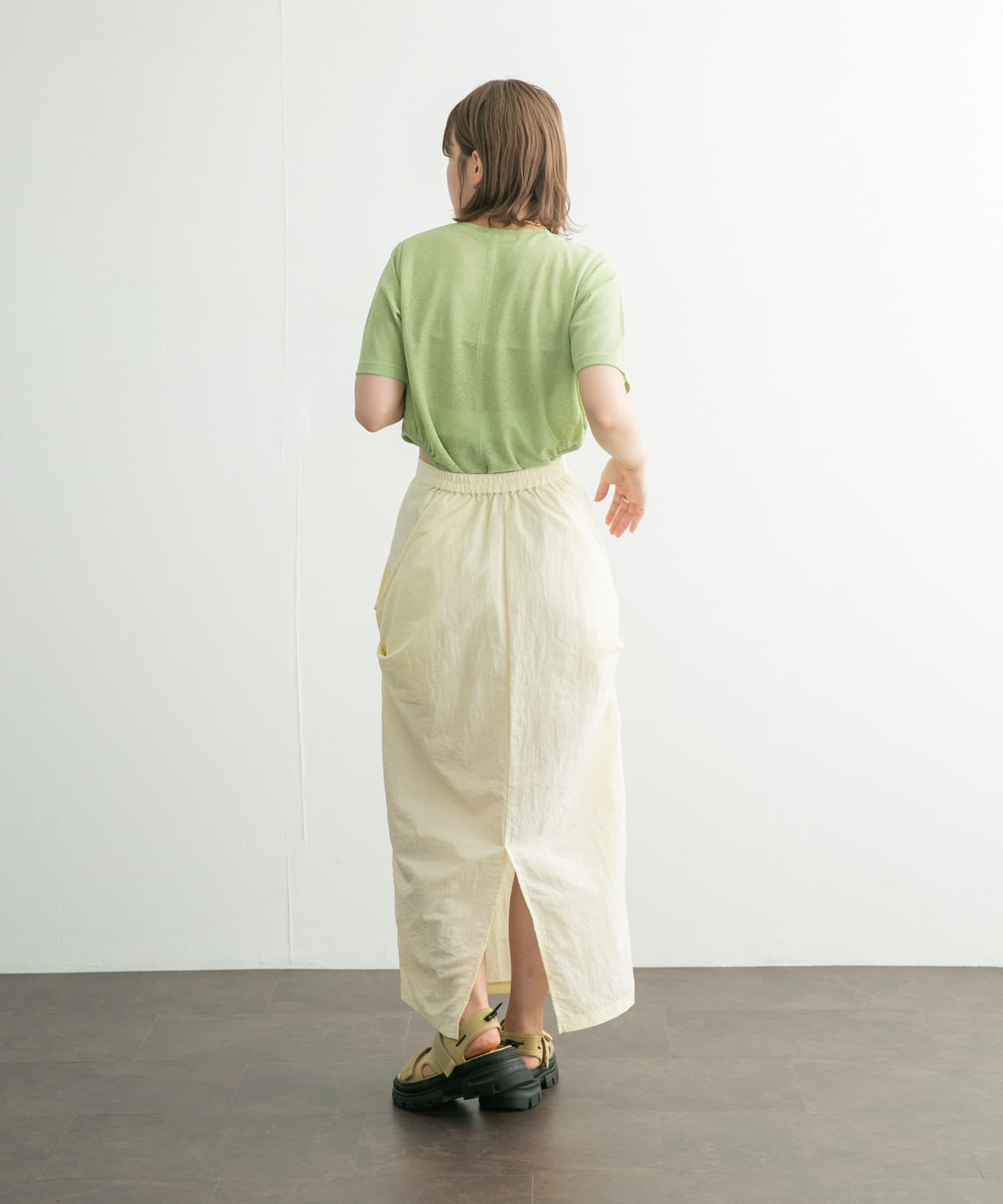 身長：160cm サイズ：one