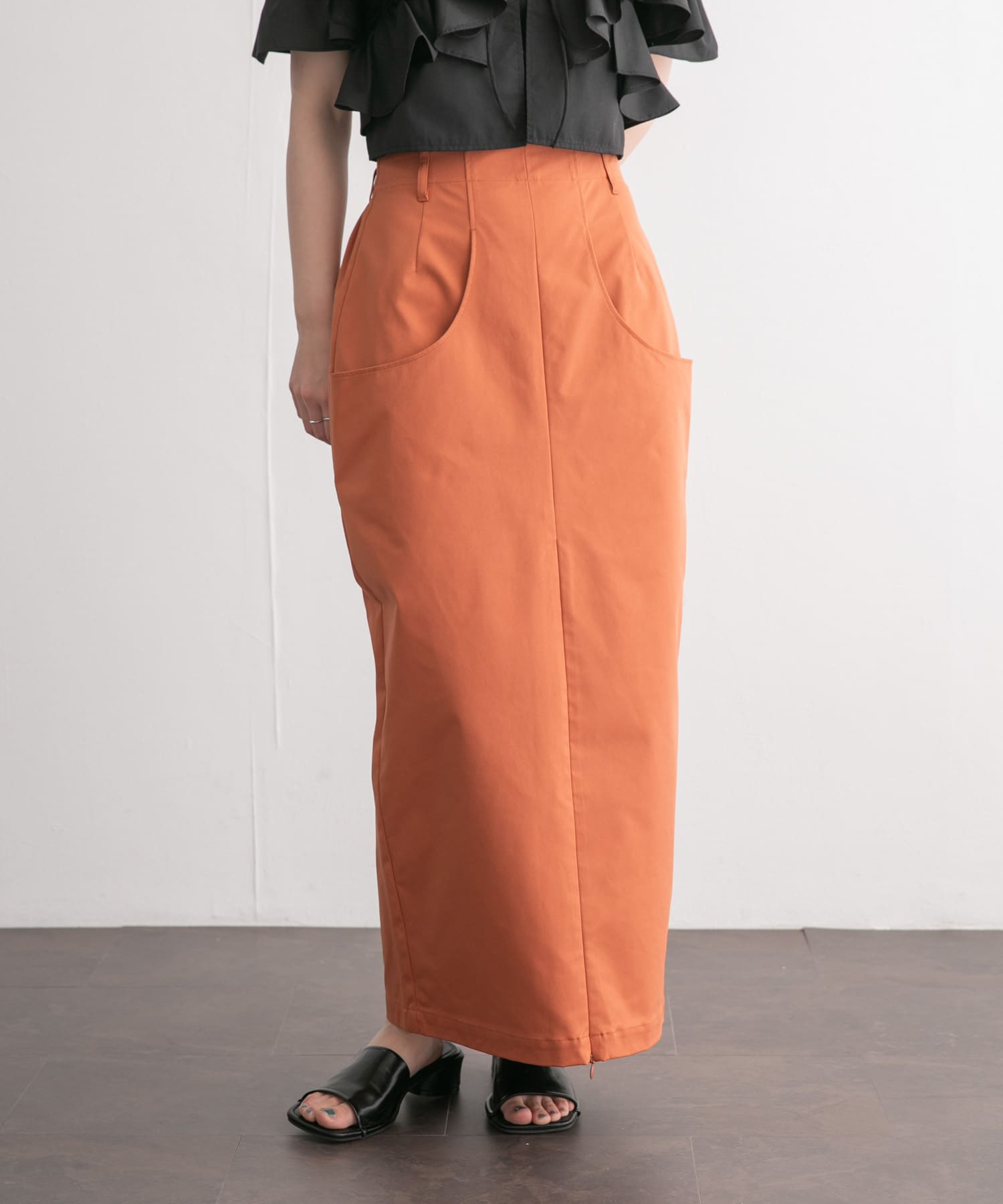 身長：160cm サイズ：one