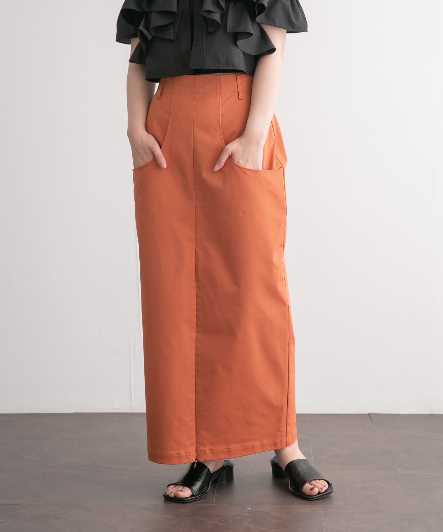 身長：160cm サイズ：one