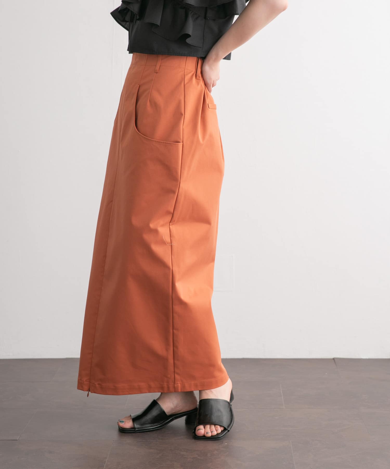 身長：160cm サイズ：one