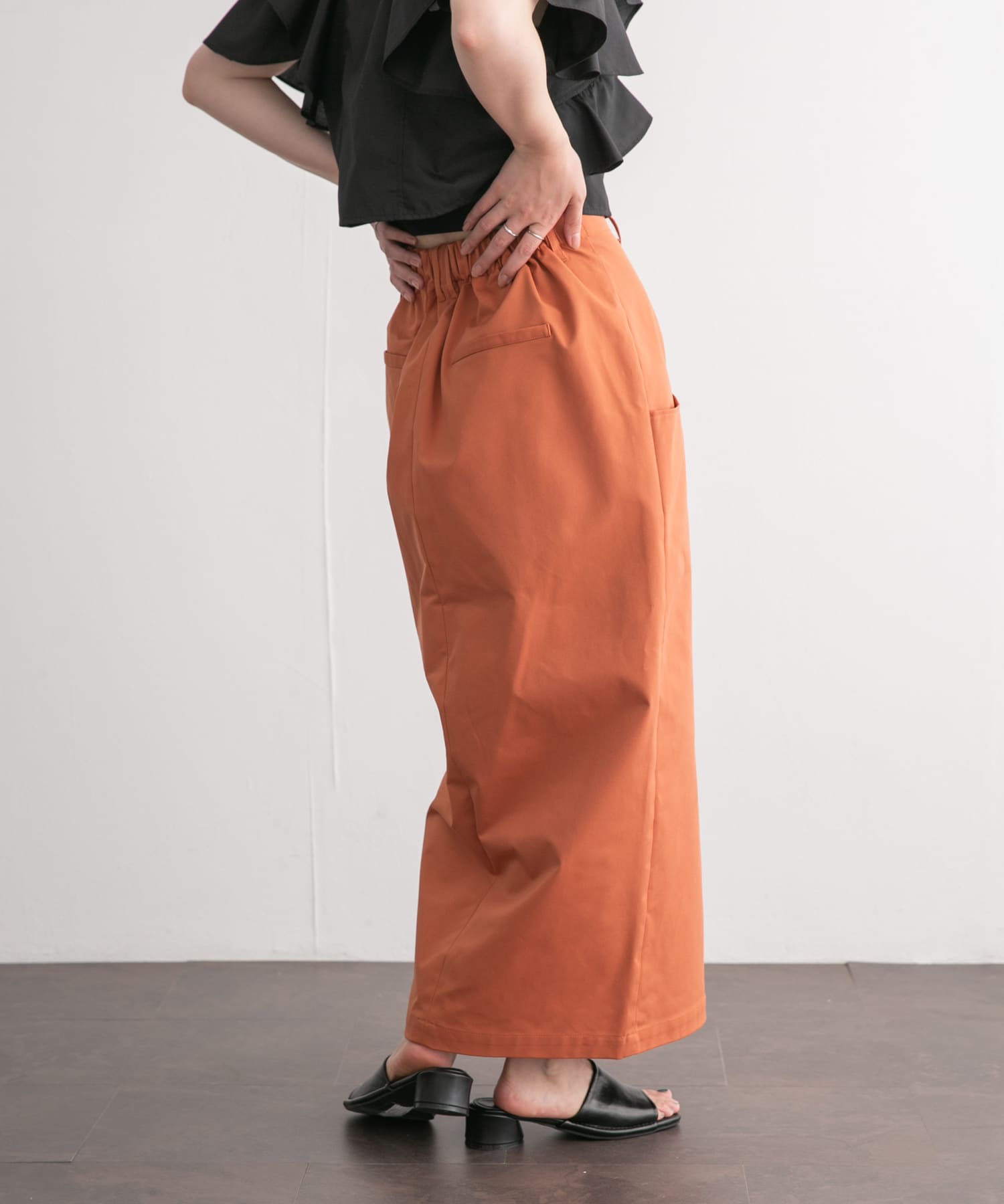 身長：160cm サイズ：one