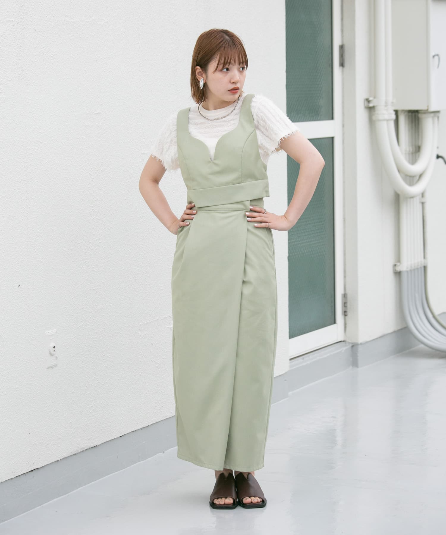 身長：160cm サイズ：36