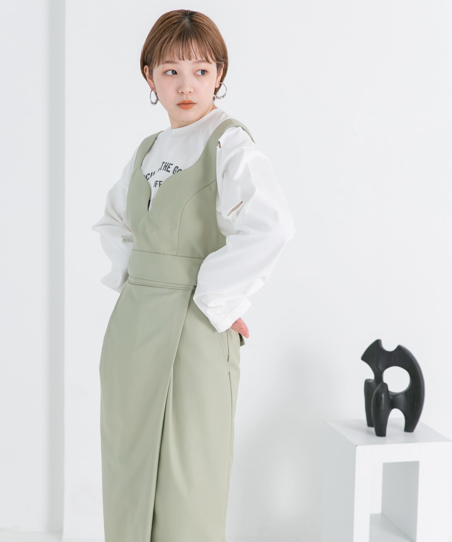 身長：160cm サイズ：36