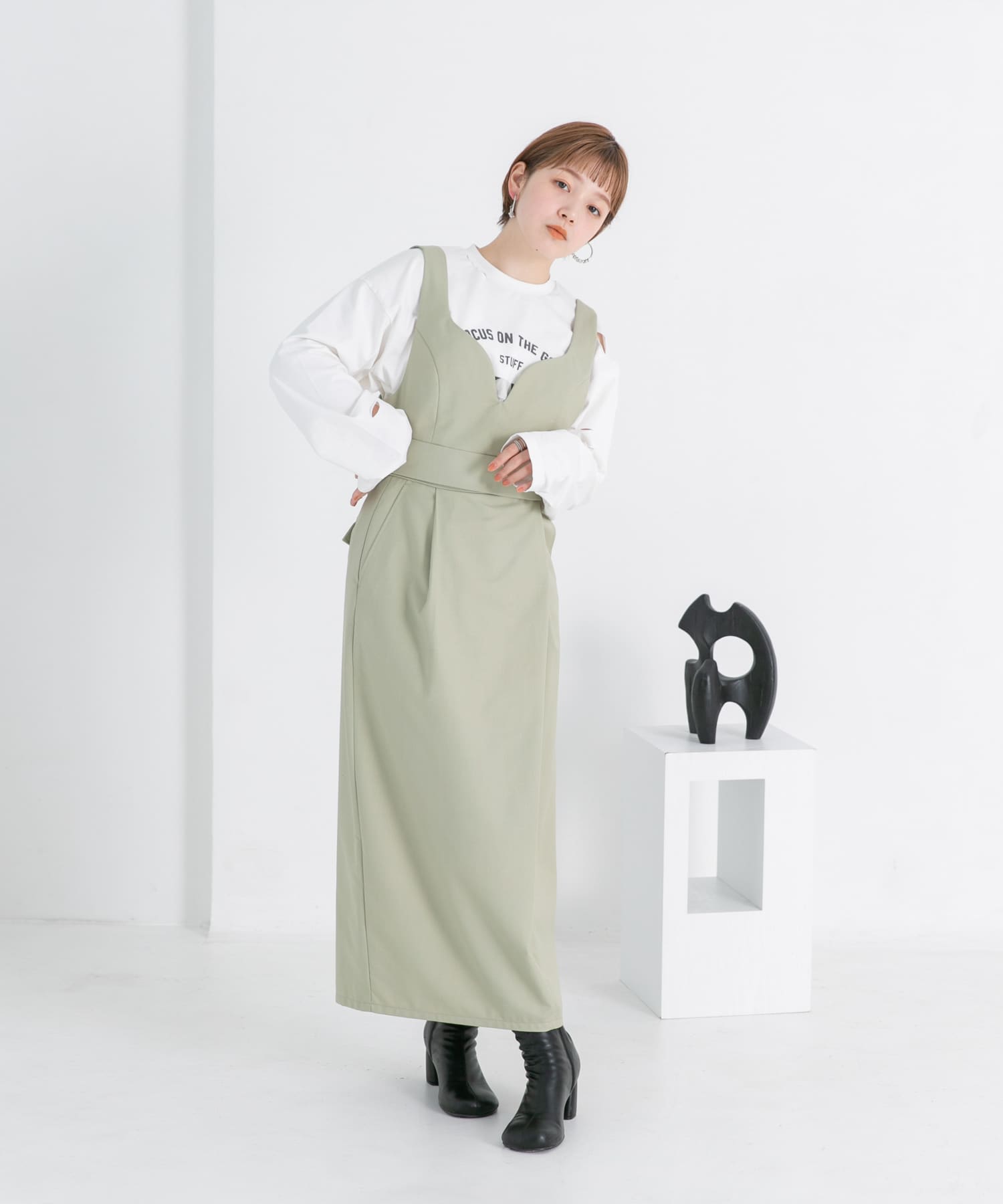 身長：160cm サイズ：36