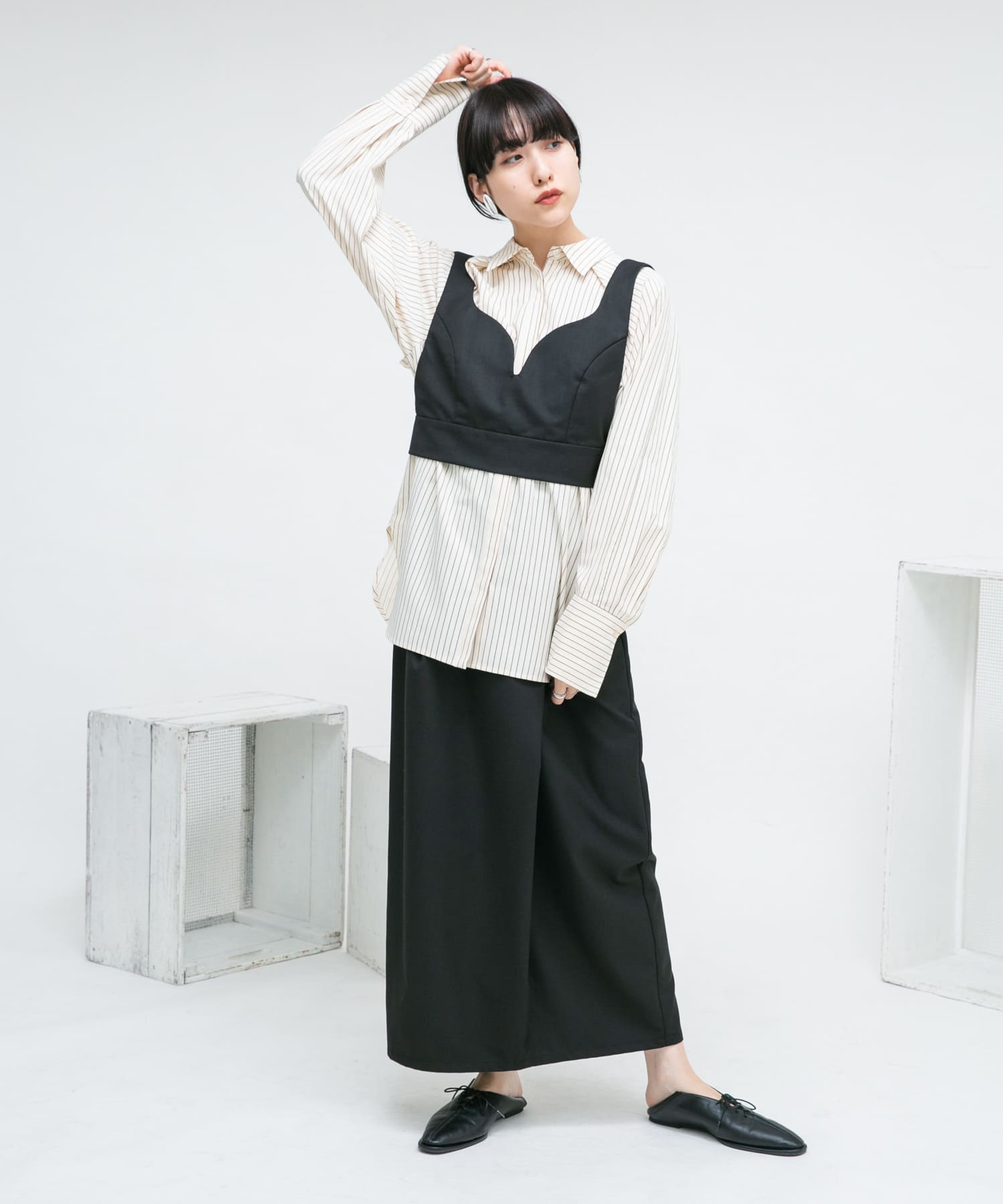 身長：160cm サイズ：36