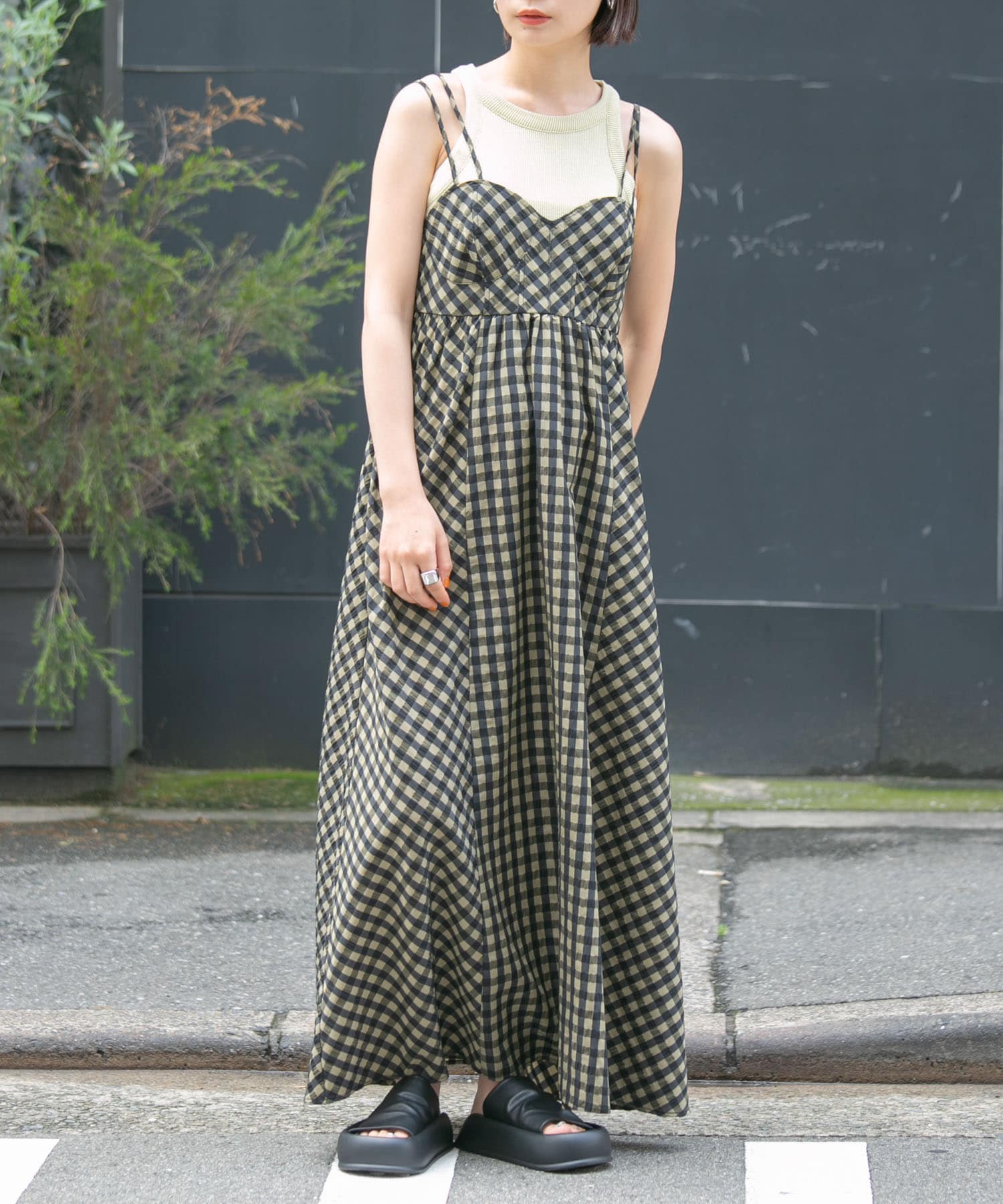 身長：160cm サイズ：one