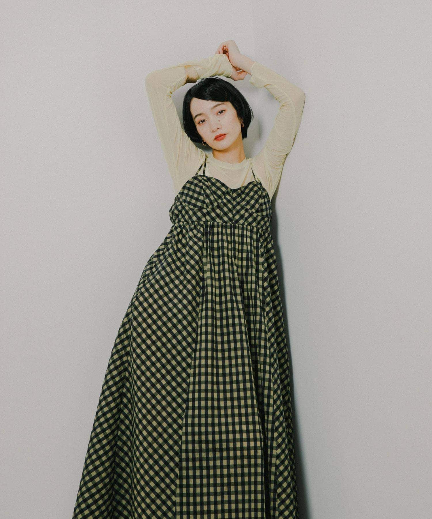 身長：159cm サイズ：one