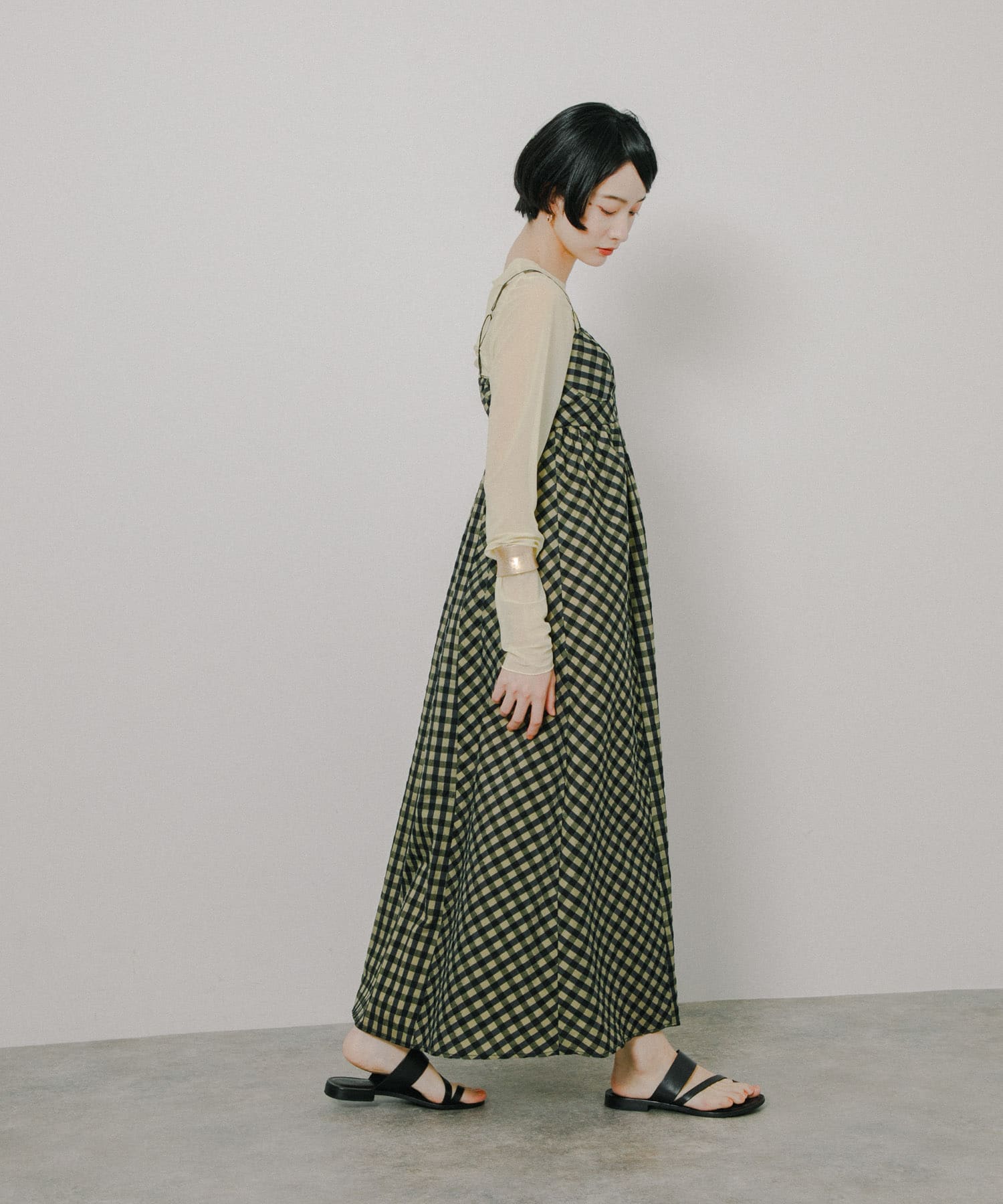 身長：159cm サイズ：one