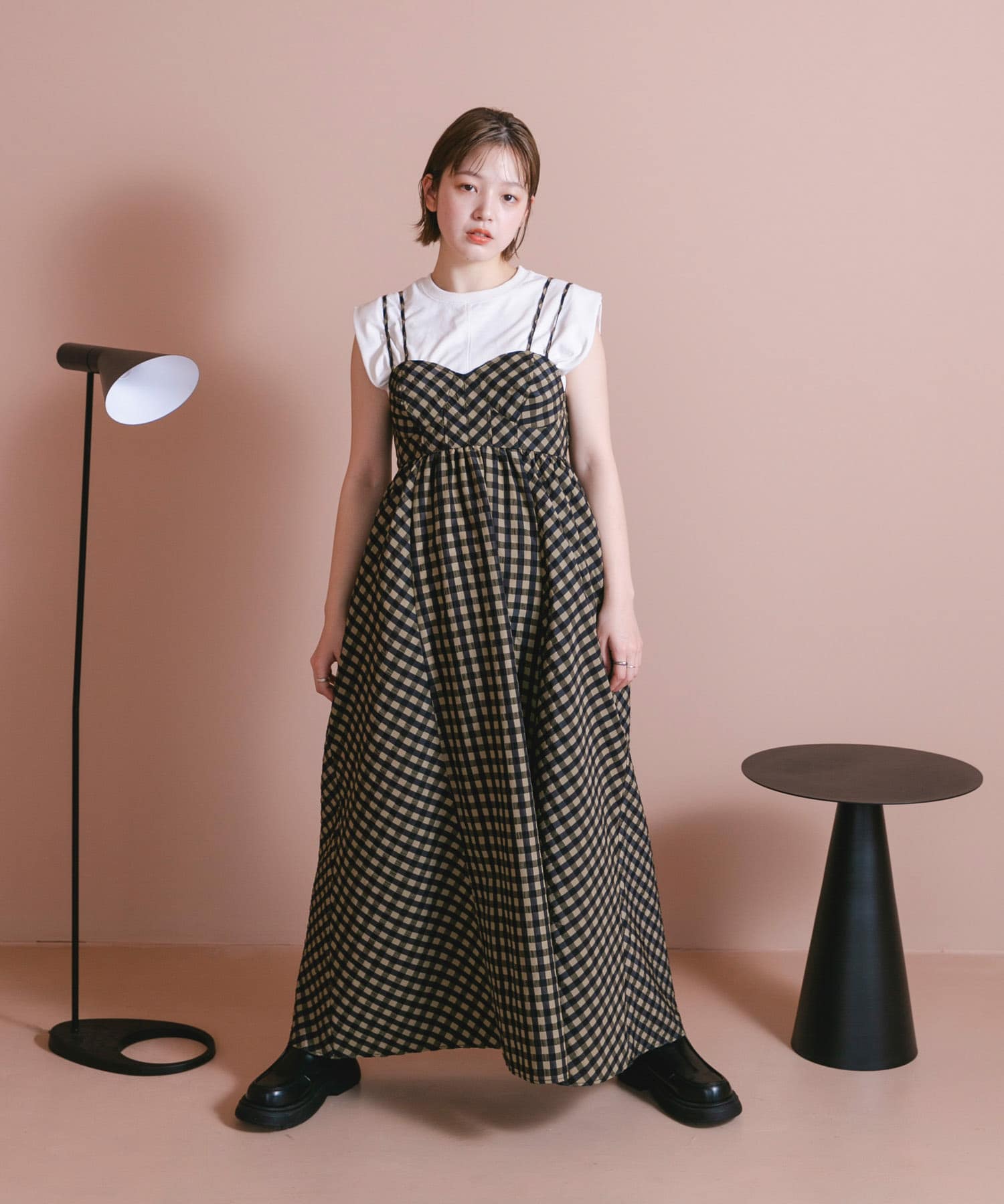 身長：160cm サイズ：one