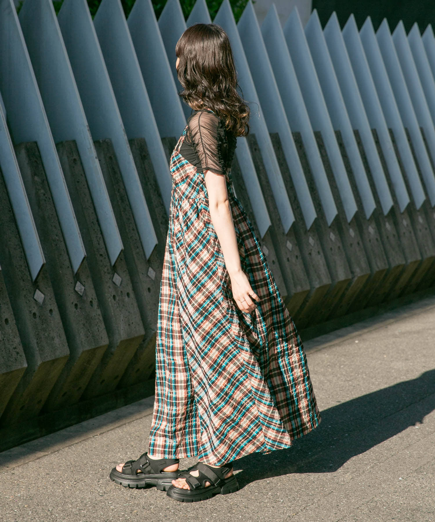 身長：160cm サイズ：one