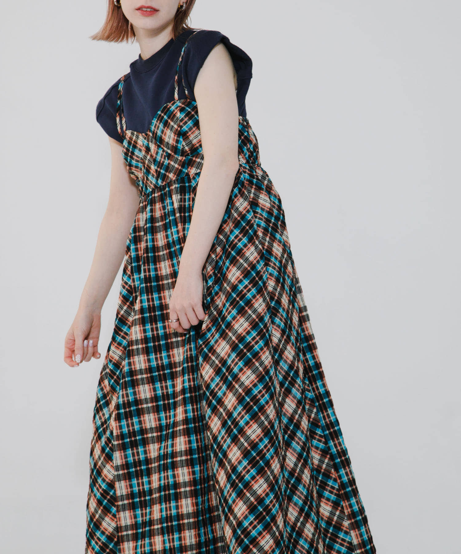 身長：160cm サイズ：one